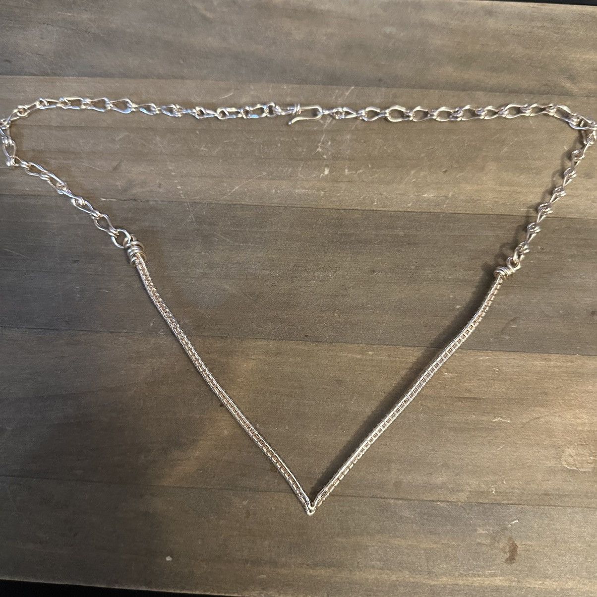 Vintage Vintage large chevron necklace Size ONE SIZE - 2 Thumbnail