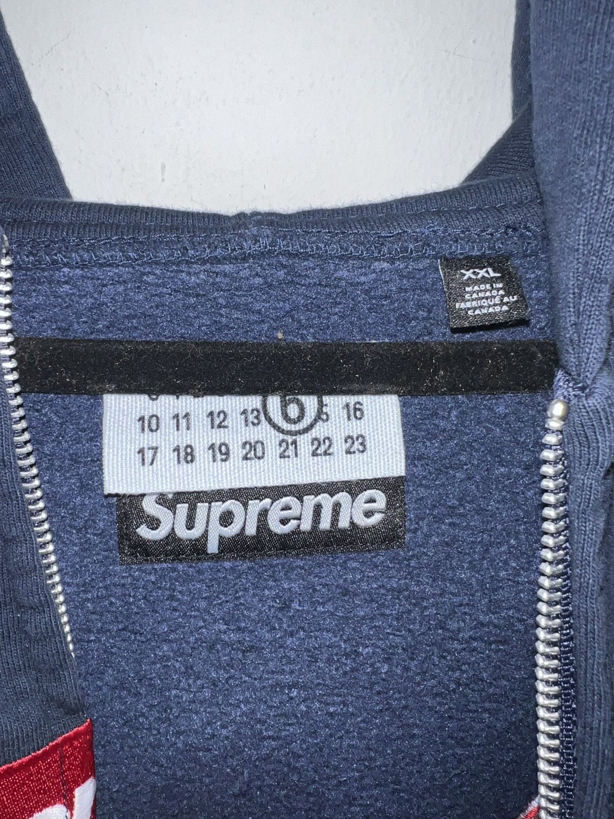 Maison Margiela × Supreme Supreme Maison Margiela Zip Up Size US XXL / EU 58 / 5 - 3 Thumbnail