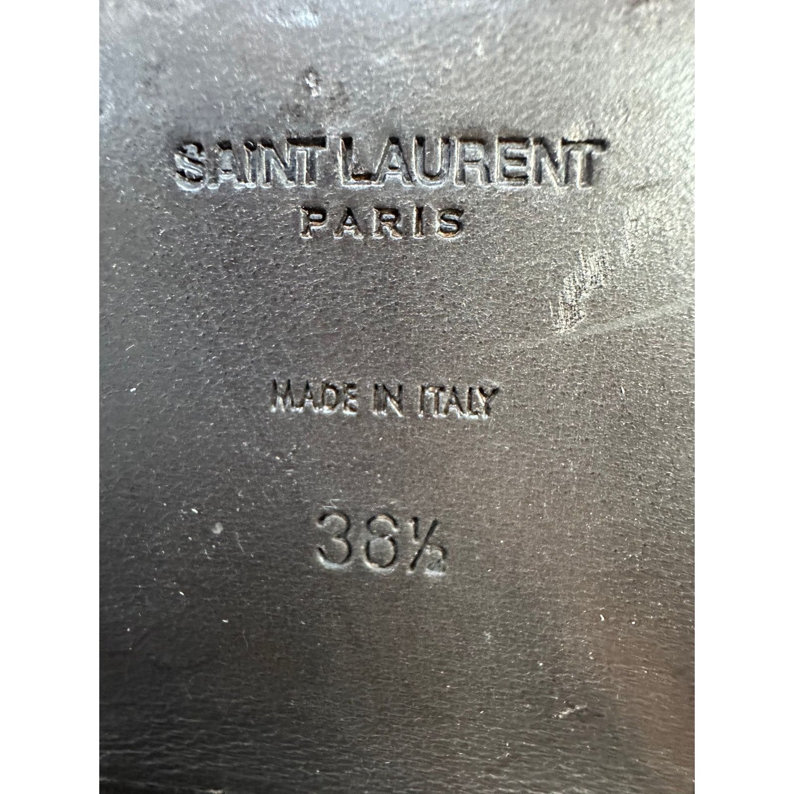 Yves Saint Laurent SAINT LAURENT Brown Suede Western Ankle Boots Sz.38.5 Size US 7.5 / IT 37.5 - 7 Thumbnail
