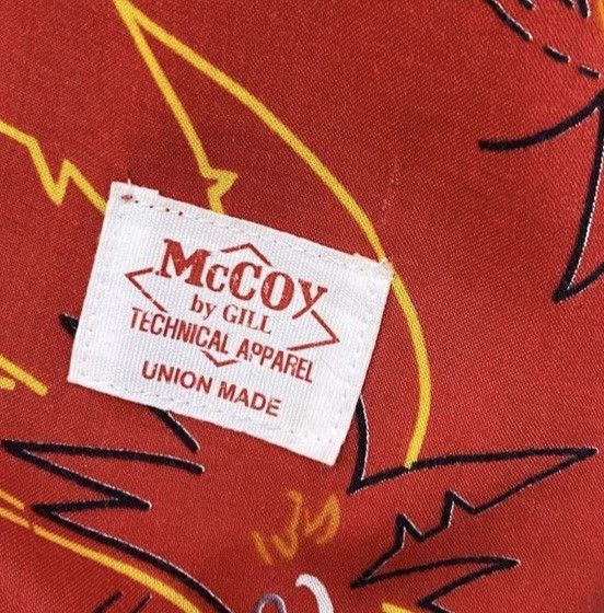 Japanese Brand × Vintage Vintage The real Mccoy Industry hawaiian shirt Size US XL / EU 56 / 4 - 5 Thumbnail