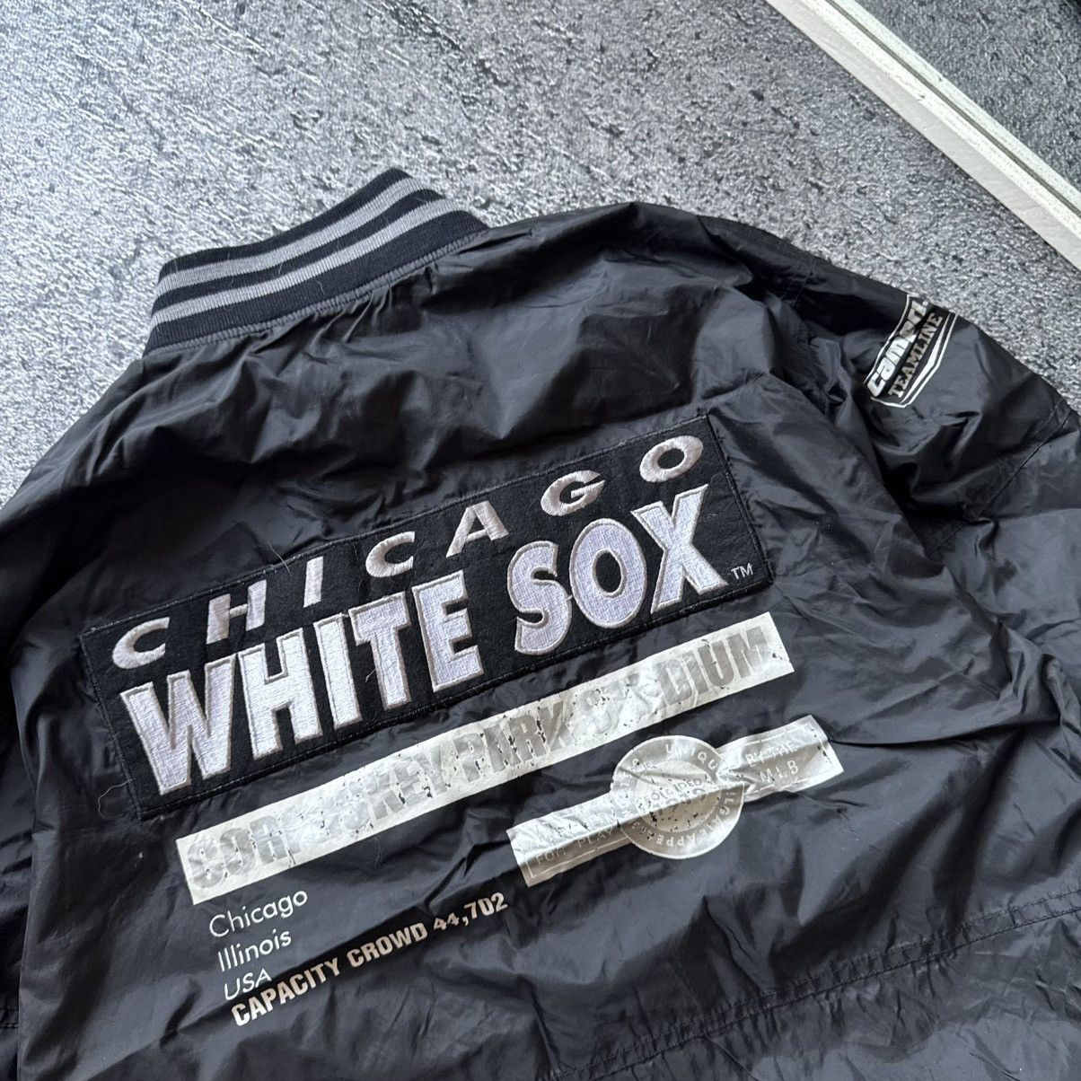 MLB Vintage MLB chicago white sox black jacket Size US M / EU 48-50 / 2 - 8 Thumbnail