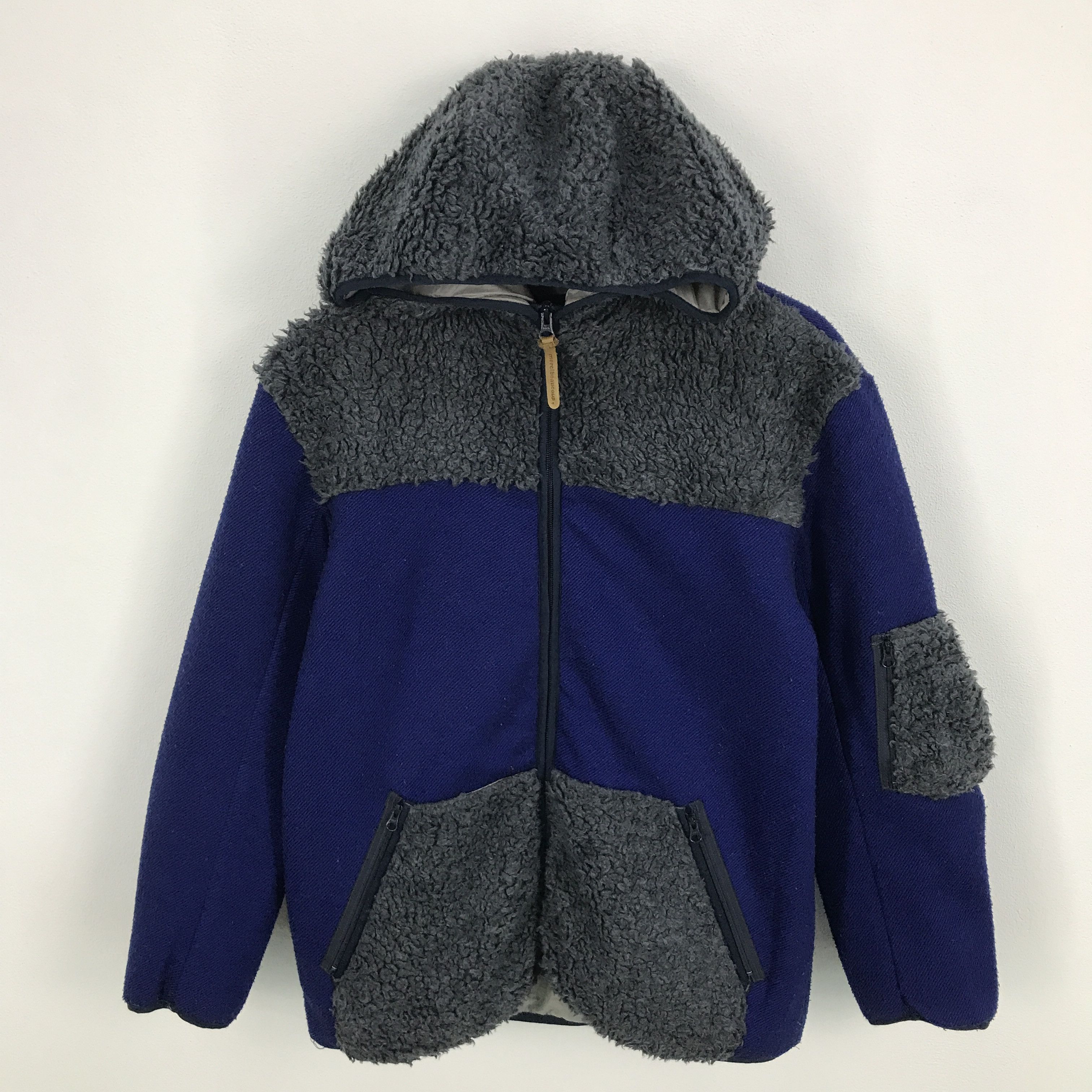 Issey Miyake × mercibeaucoup mercibeaucoup by Issey miyake Sherpa hoodies Jacket Size US L / EU 52-54 / 3 - 1 Thumbnail