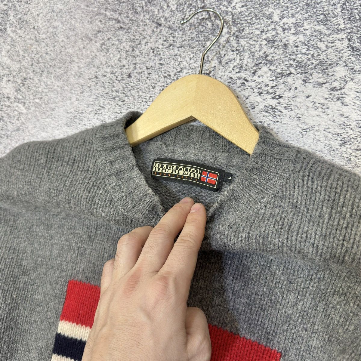 Napapijri Napapijri Mura Wool Sweater L Size (50) Size US L / EU 52-54 / 3 - 6 Thumbnail