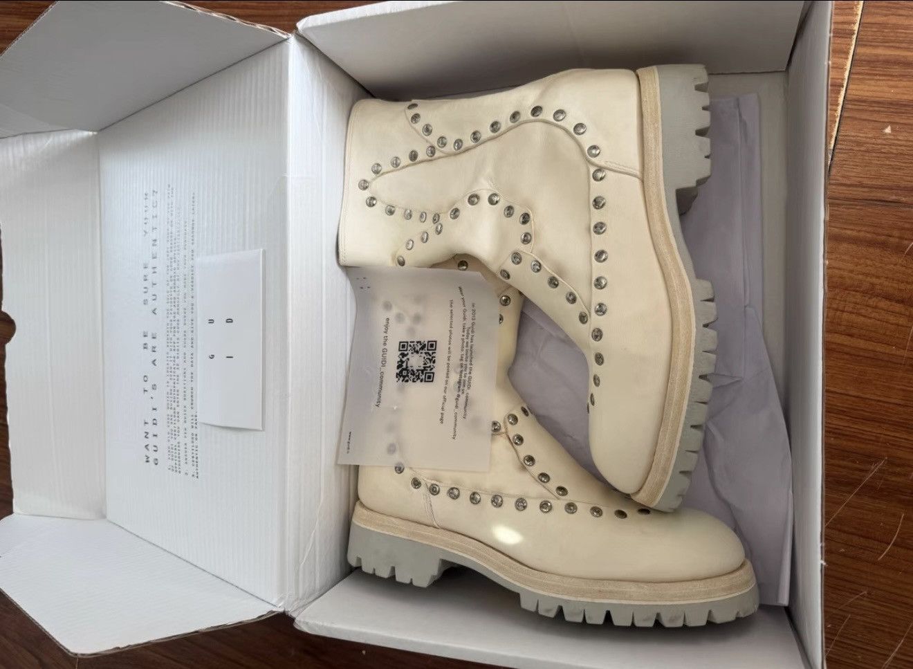 Guidi GUIDI 788V_RV studded V-sole boots Size US 6.5 / IT 36.5 - 1 Thumbnail