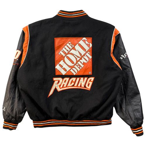 Vintage Jeff Hamilton NASCAR Tony Stewart Home Depot Leather