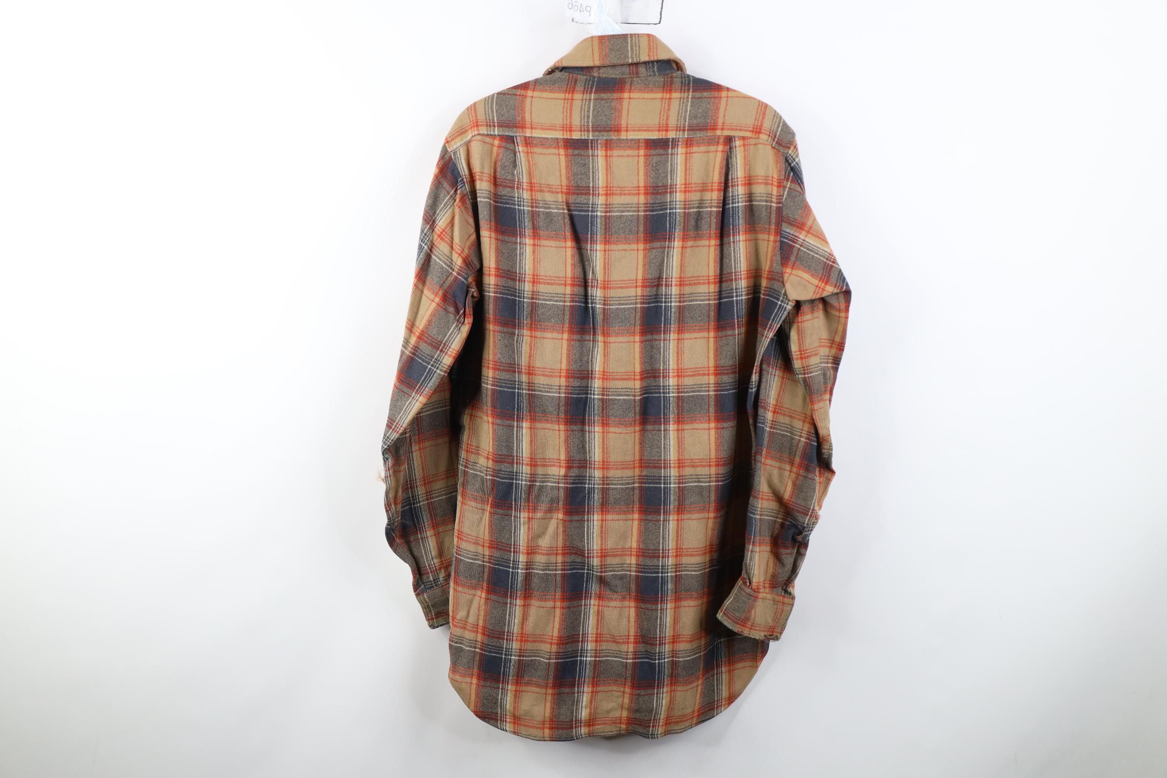 Pendleton Vintage 70s Pendleton Wool Board Button Shirt Plaid USA Size US S / EU 44-46 / 1 - 14 Thumbnail