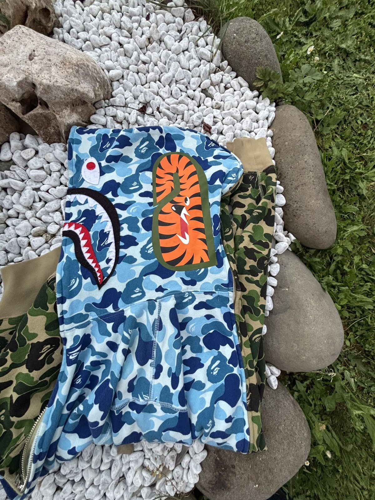 Bape bape ABC shark hoodie Size US XL / EU 56 / 4 - 3 Thumbnail