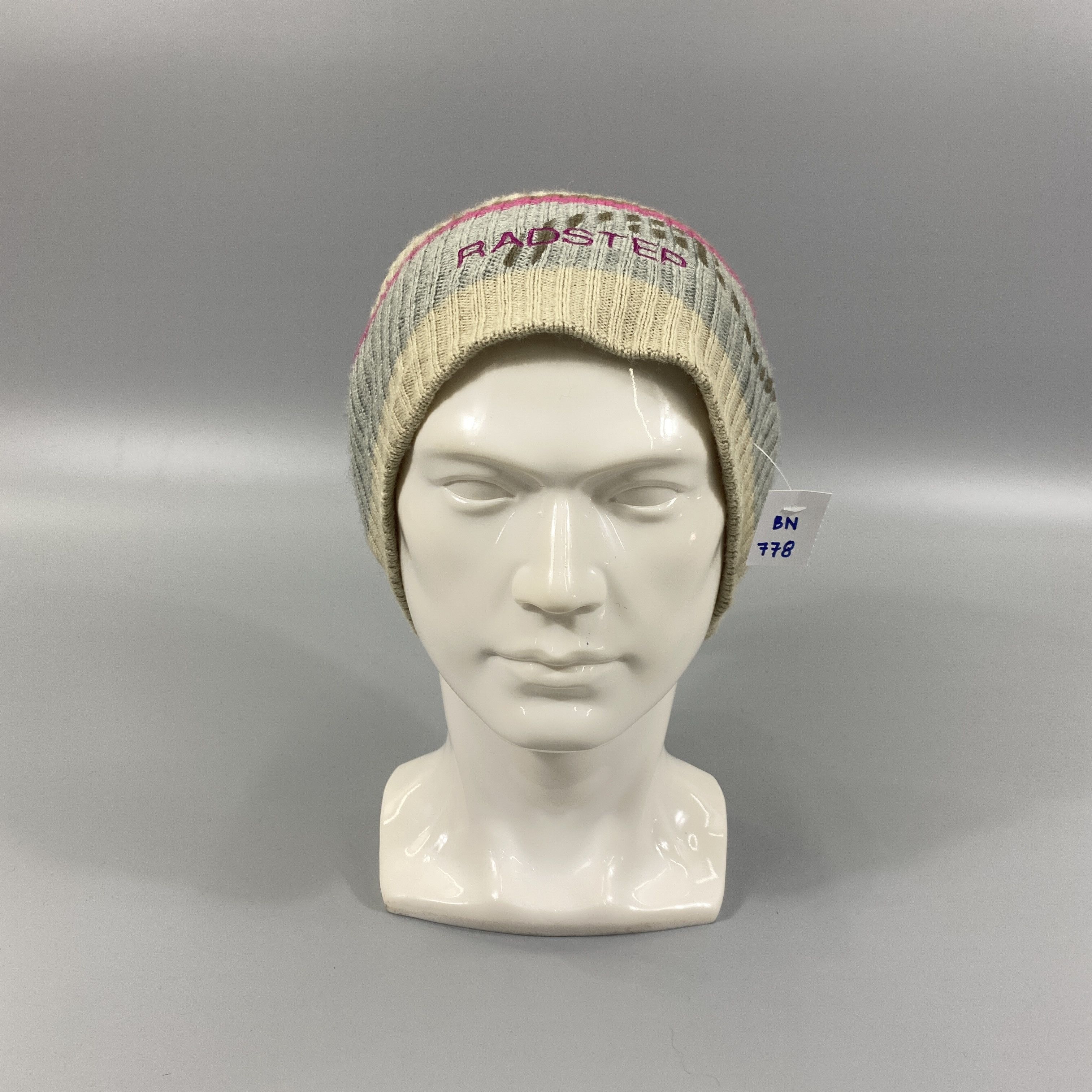 Japanese Brand Radstep Striped Beanie -BN778 Size ONE SIZE - 1 Thumbnail