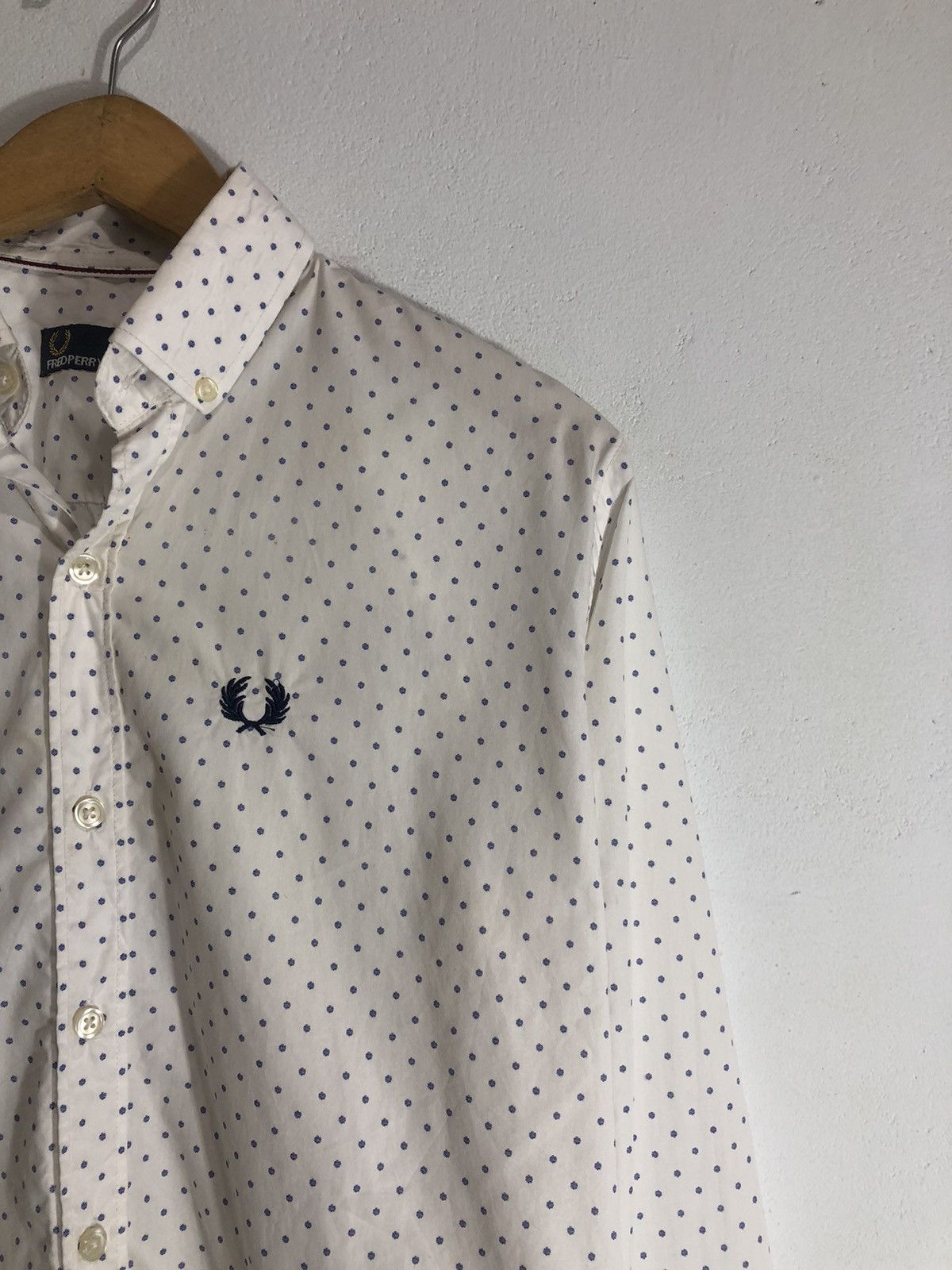 Fred Perry × Japanese Brand FRED PERRY BUTTON SHIRT Size US M / EU 48-50 / 2 - 3 Thumbnail