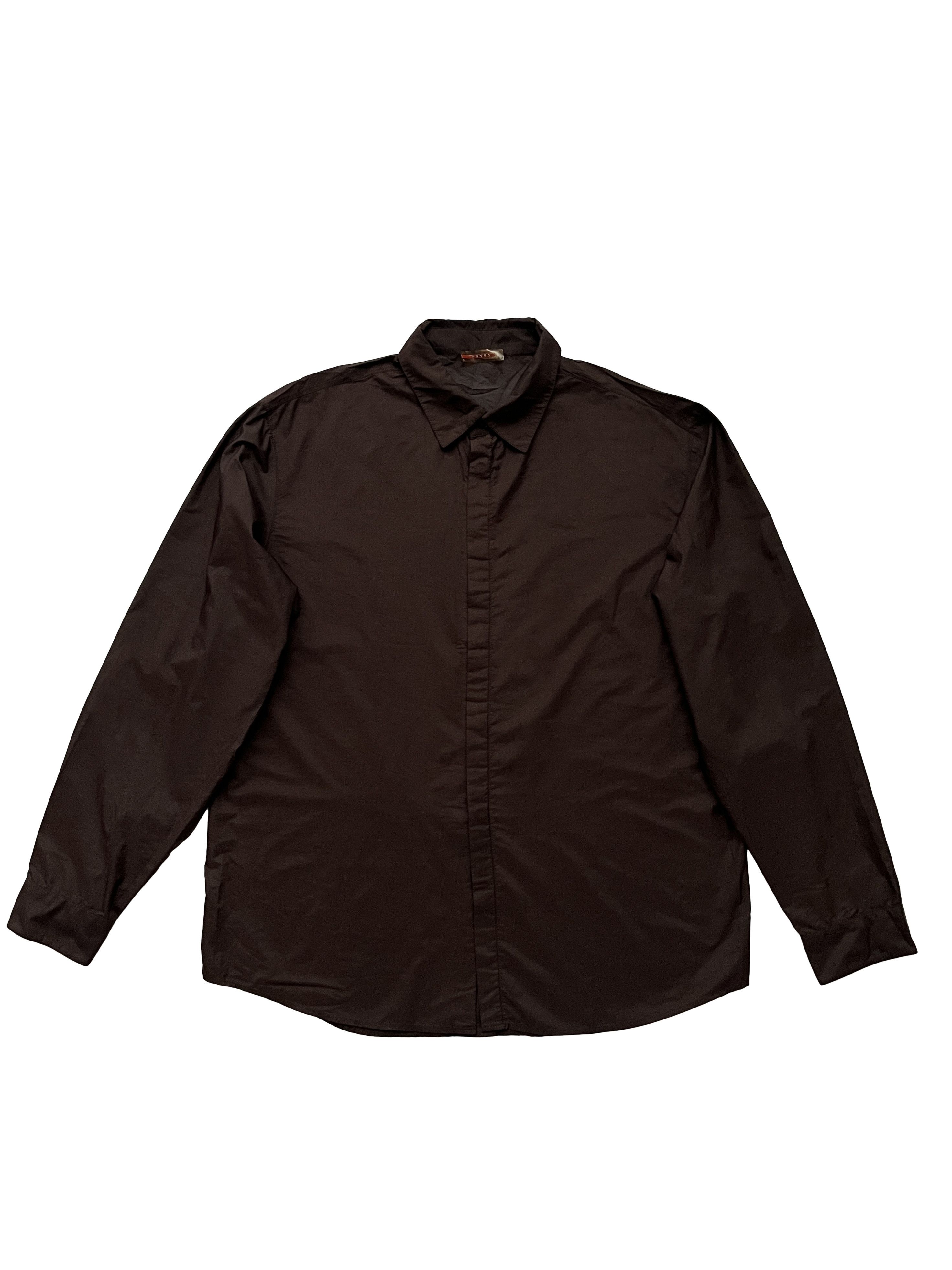 Prada ⚡️QUICK SALE⚡️Pre-2001 Prada Sport Linea Rossa Nylon Shirt Size US M / EU 48-50 / 2 - 1 Thumbnail