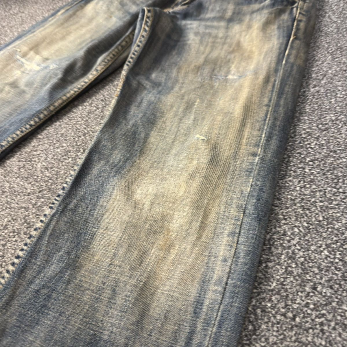 Japanese Brand 🔥🇯🇵 Japanese Distressed Takeo Kikuchi Denim Size US 31 - 6 Thumbnail