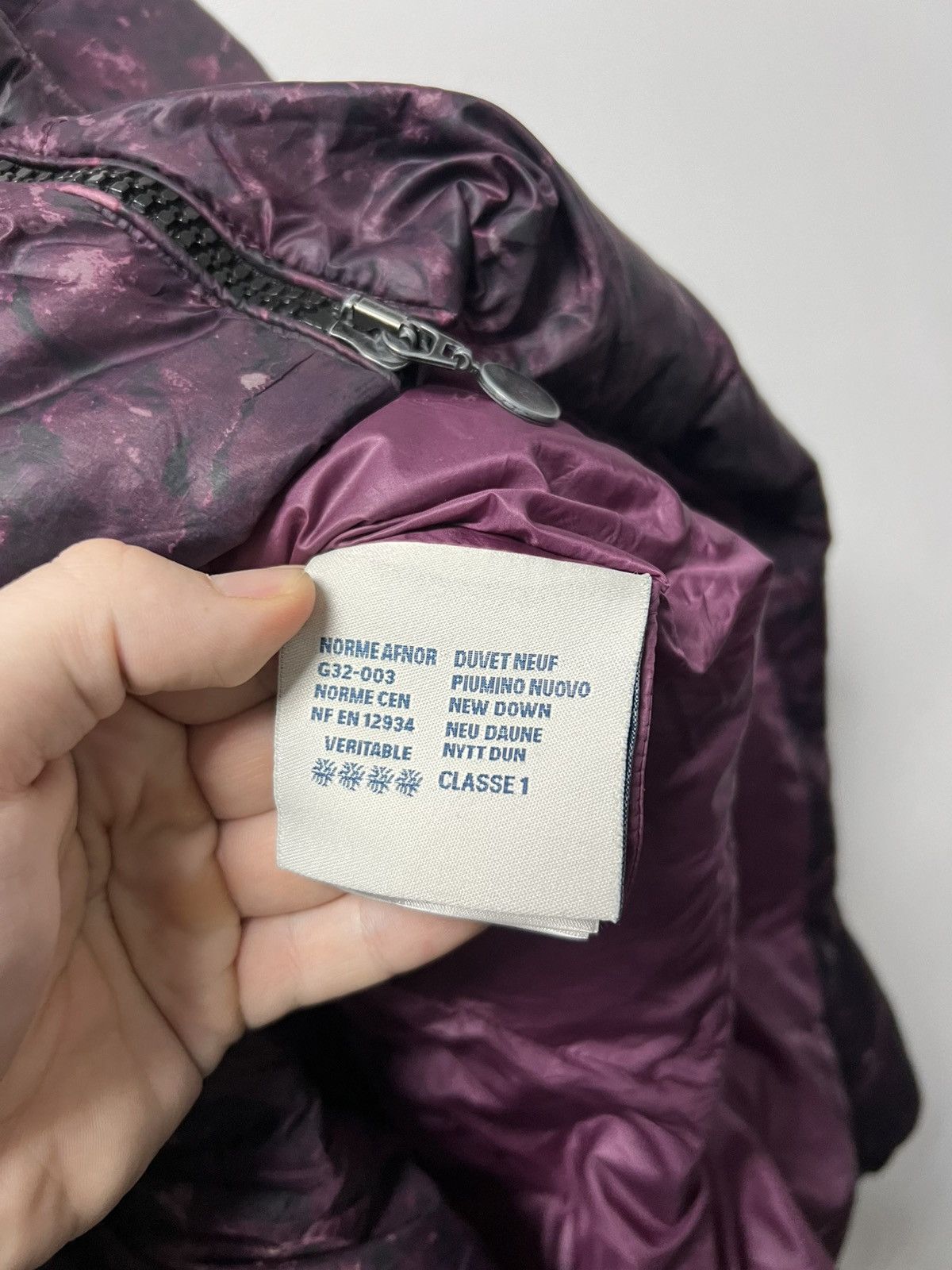 Moncler Vintage Moncler Womens Puffer Luxury Purple Size XS / US 0-2 / IT 36-38 - 15 Thumbnail