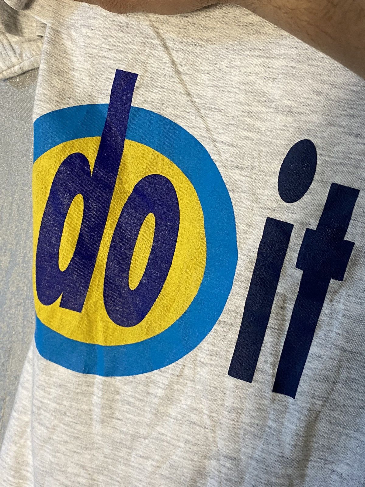 Nike Crazy Vintage 90s Nike Just Do It T-shirt hype Drill Size US M / EU 48-50 / 2 - 8 Thumbnail