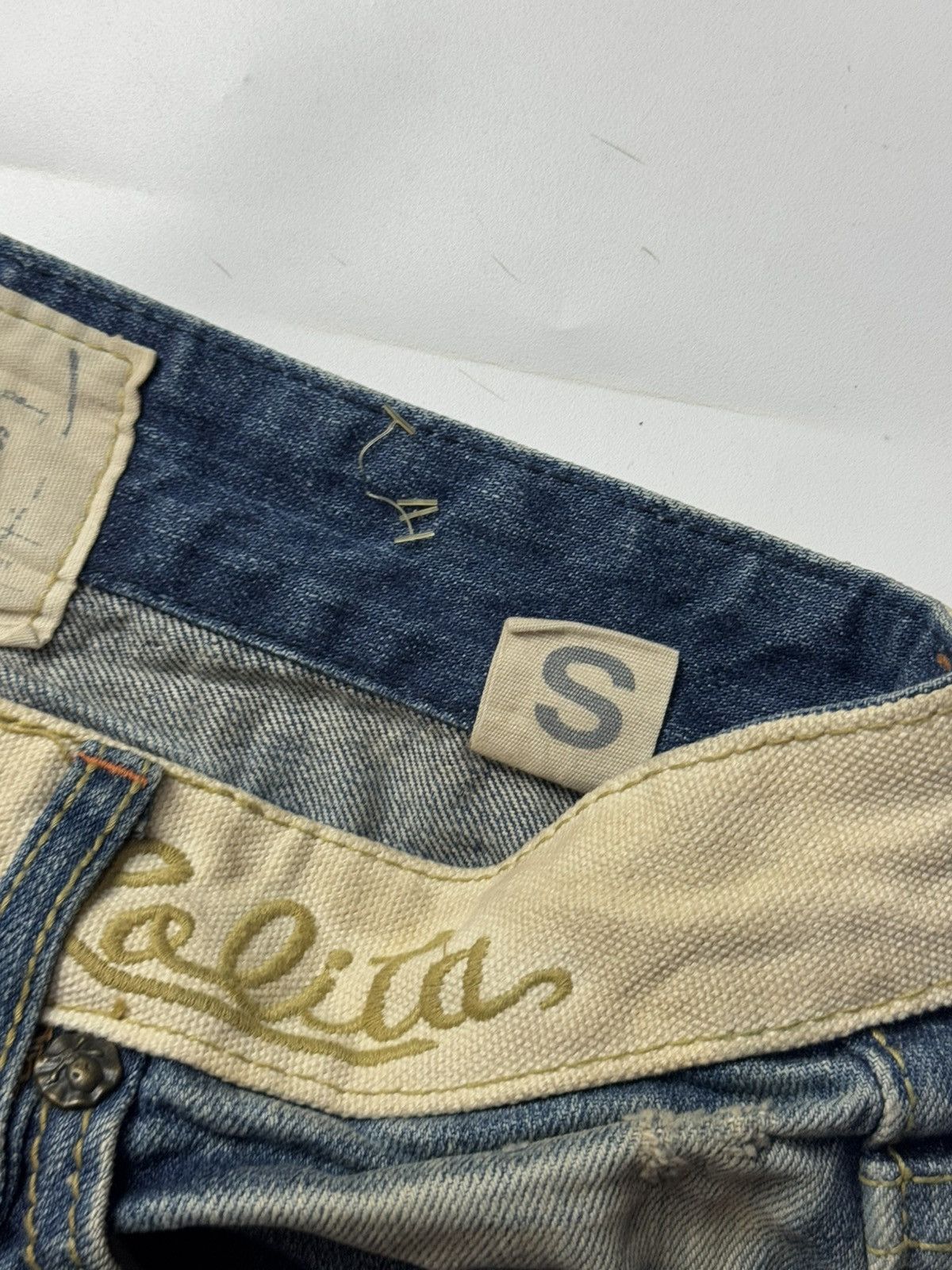 Hysteric Glamour Lolita Jeans Yoshitomo Nara Skulls Mini Skirts Size 31" - 9 Thumbnail
