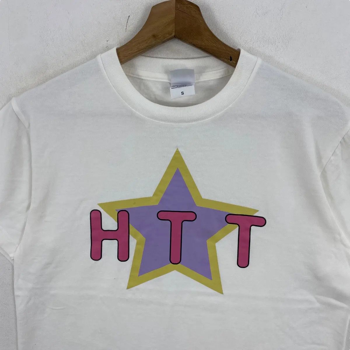 Anime Vintage K-On HTT Hokago Tea Time Logo Anime Tee Shirt Size US S / EU 44-46 / 1 - 2 Thumbnail