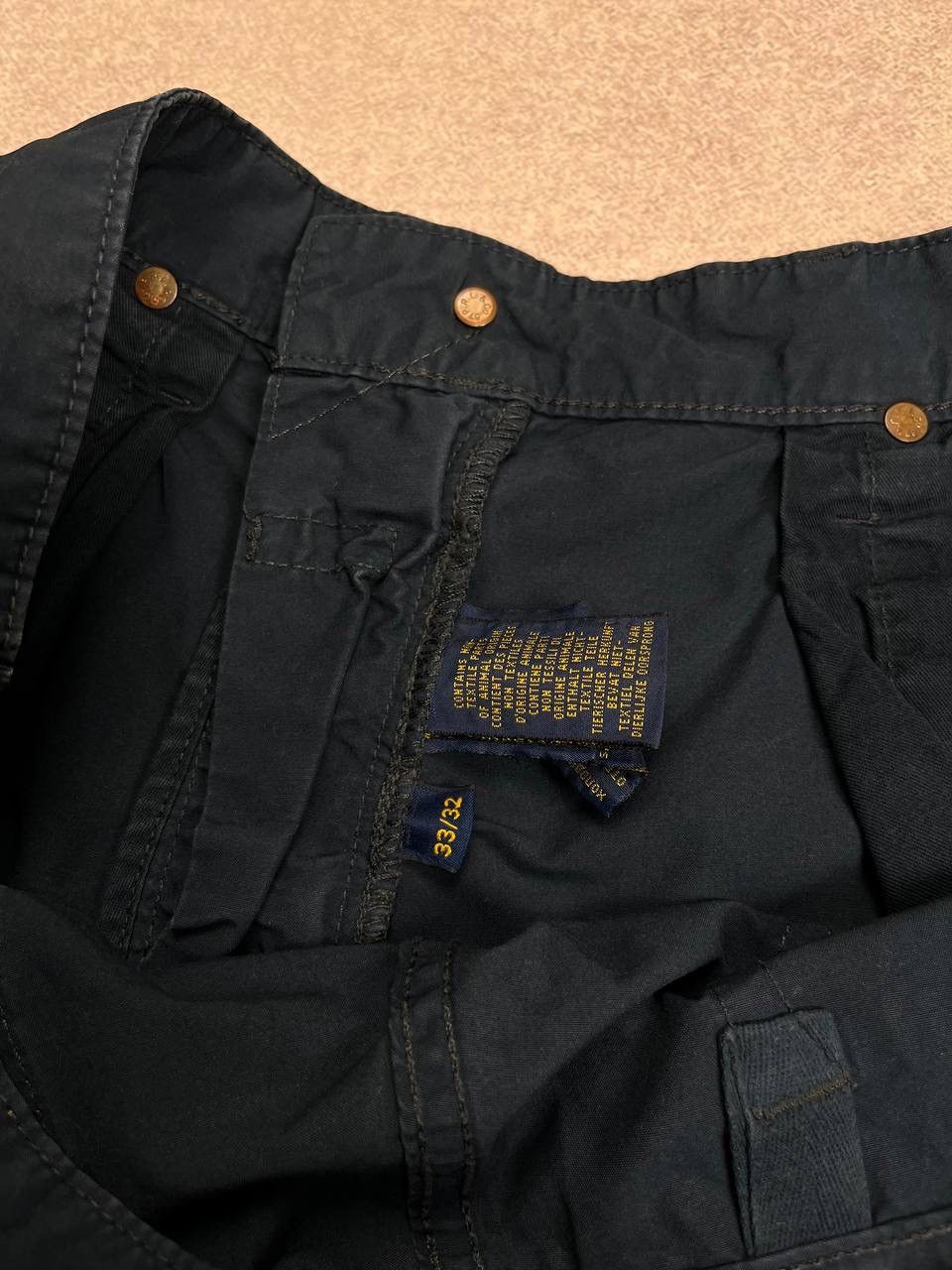 Polo Ralph Lauren × Vintage Vintage Polo Ralph Lauren Baggy Chino Pants Y2K 33x32 Size US 33 - 9 Thumbnail