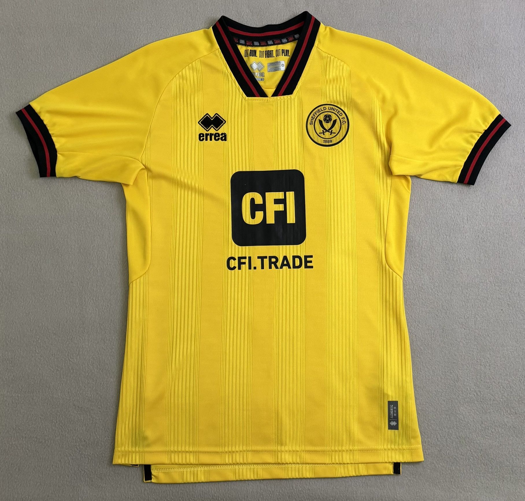 Errea Sheffield United 2023-2024 Errea Football Jersey Size S Size US S / EU 44-46 / 1 - 5 Thumbnail