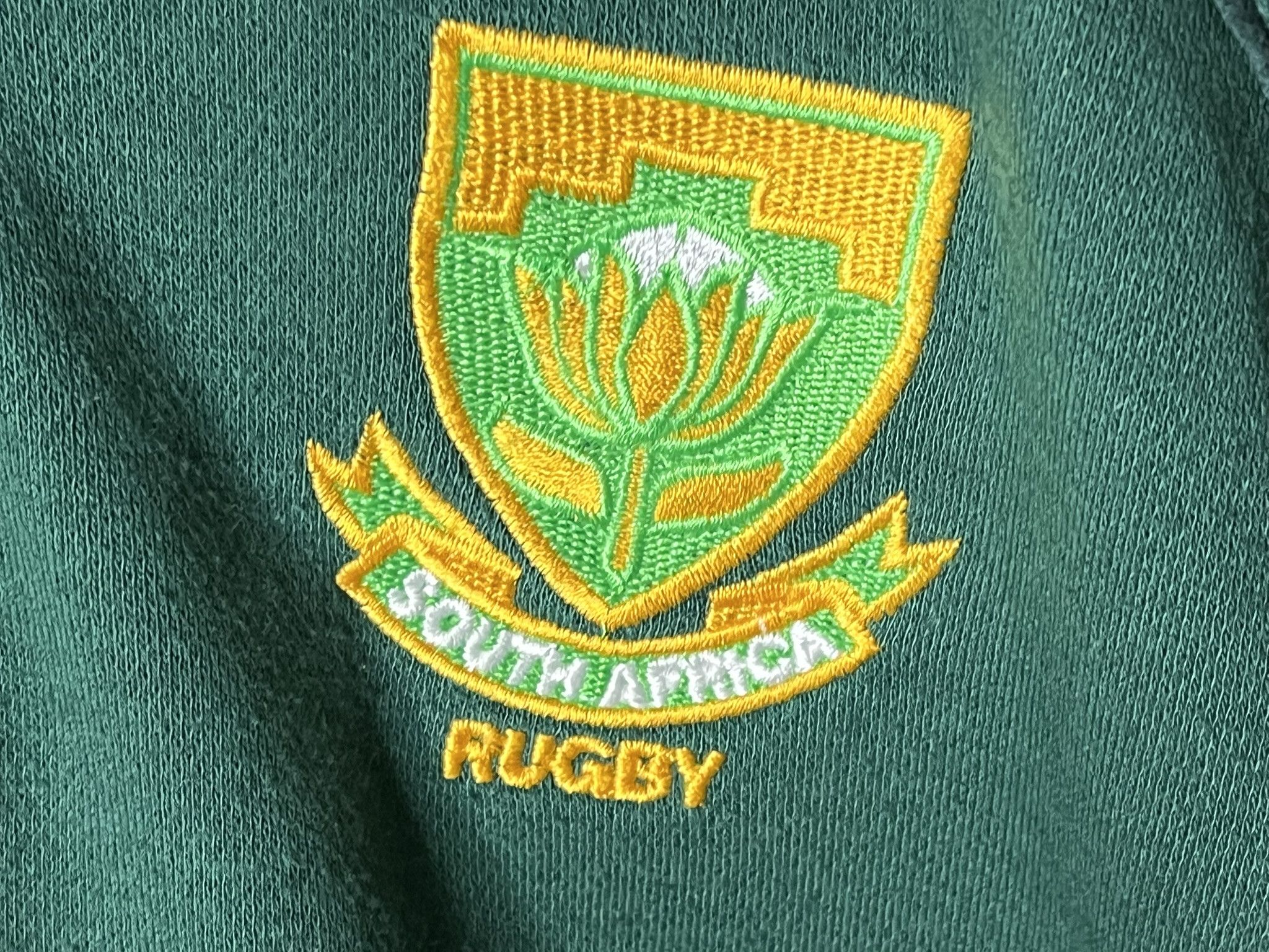 Canterbury of New Zealand SOUTH AFRICA NATIONAL RUGBY TEAM HOME JERSEY SHIRT Size US M / EU 48-50 / 2 - 4 Thumbnail
