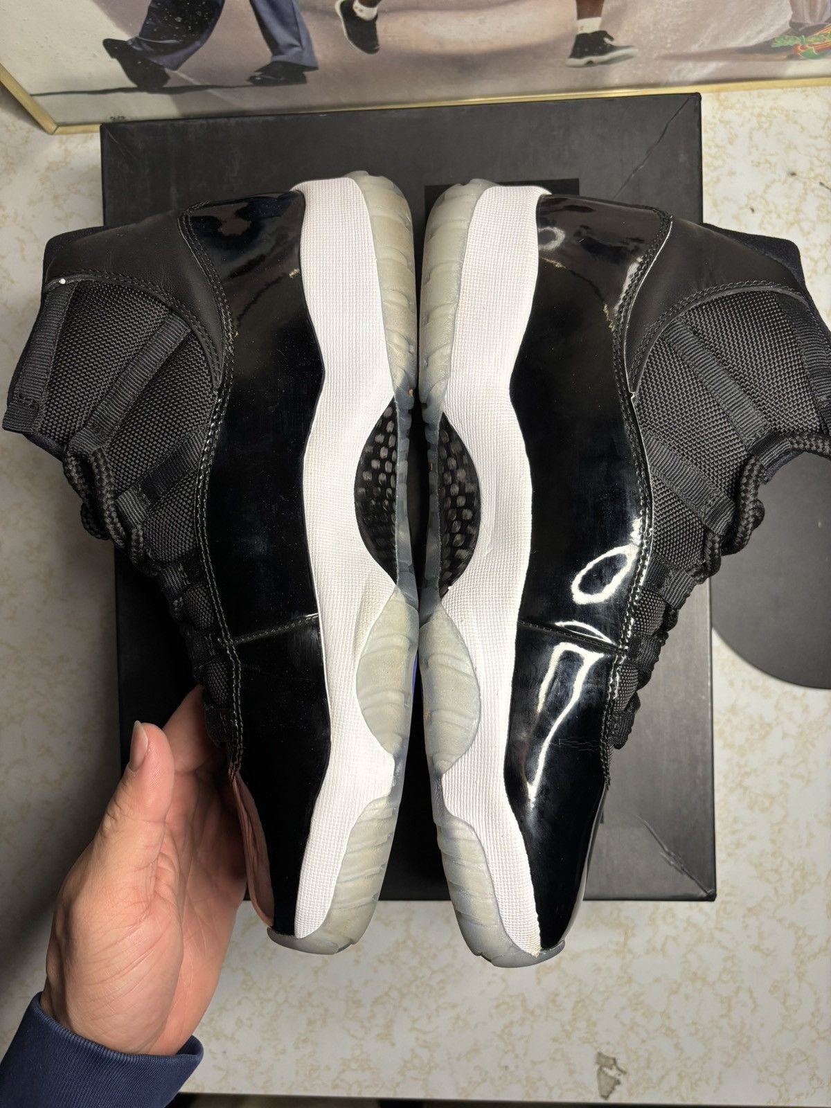 Jordan Brand Air Jordan 11 Retro 2016 Space Jam 2016 Size US 10 / EU 43 - 3 Thumbnail