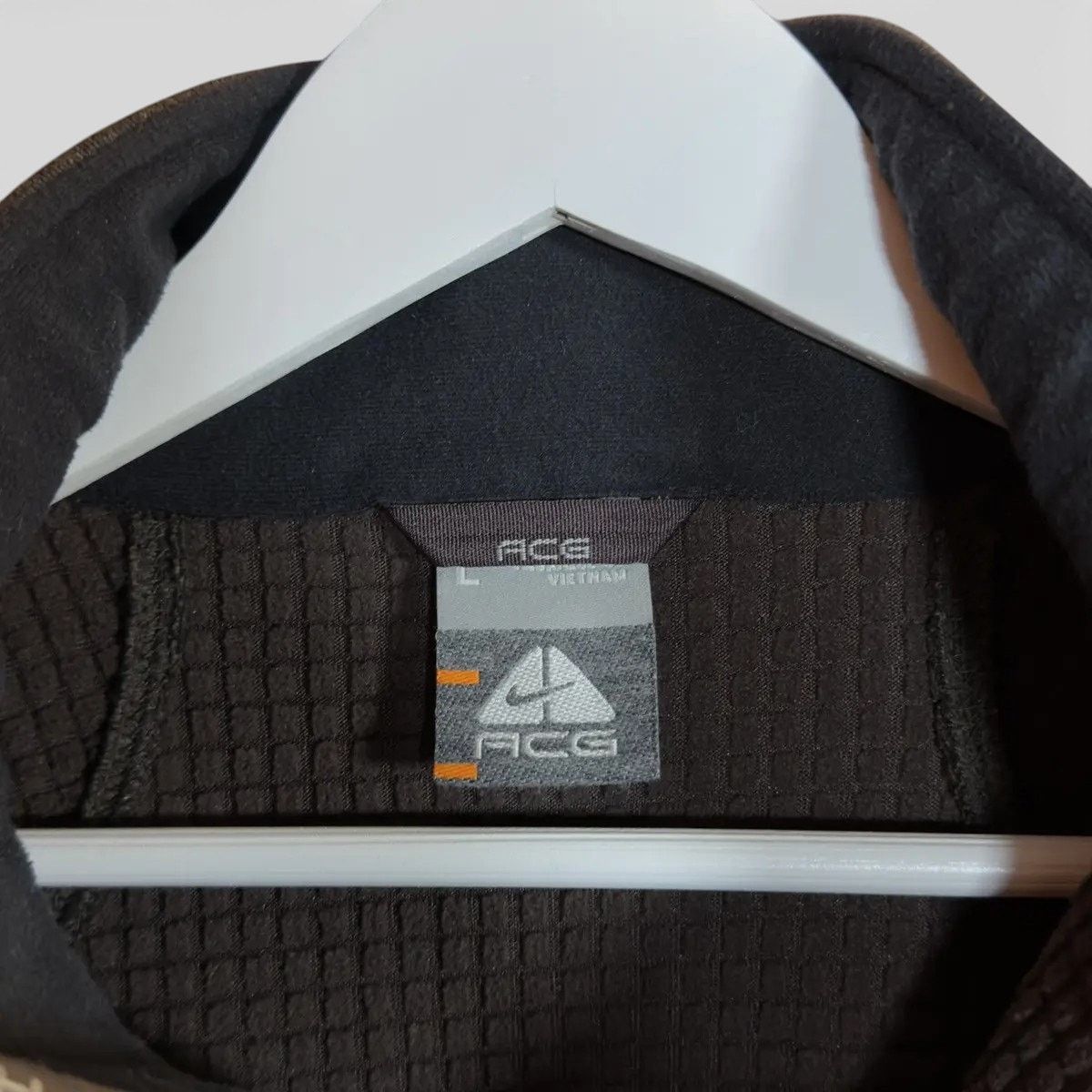 Nike ACG Vintage Y2K Nike ACG Brown Thermal Lined Zip Up Jacket Size L / US 10 / IT 46 - 3 Thumbnail
