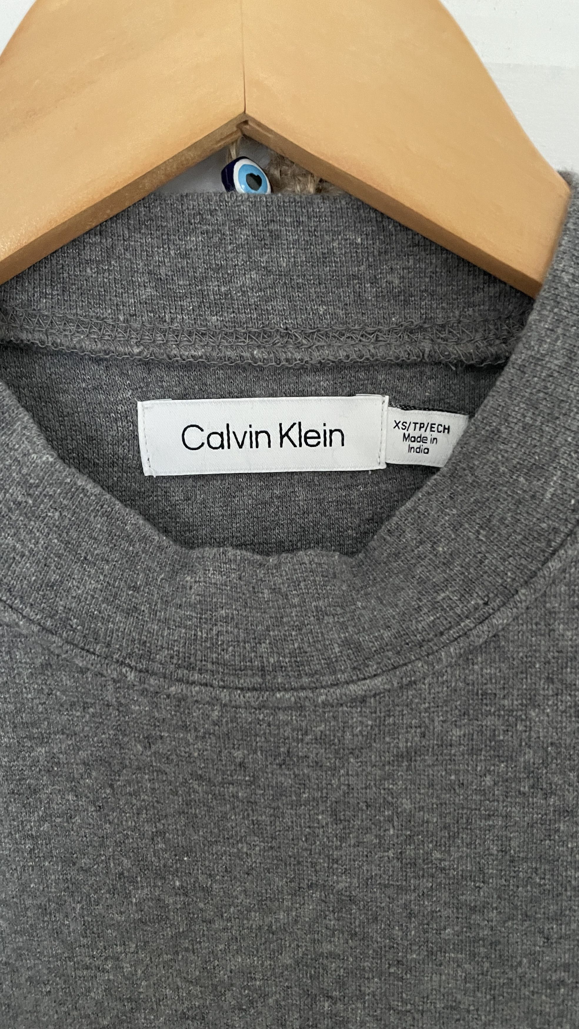 Calvin Klein GREY MINI BODYCON DRESS CALVIN KLEIN (XS) Size XS / US 0-2 / IT 36-38 - 2 Thumbnail