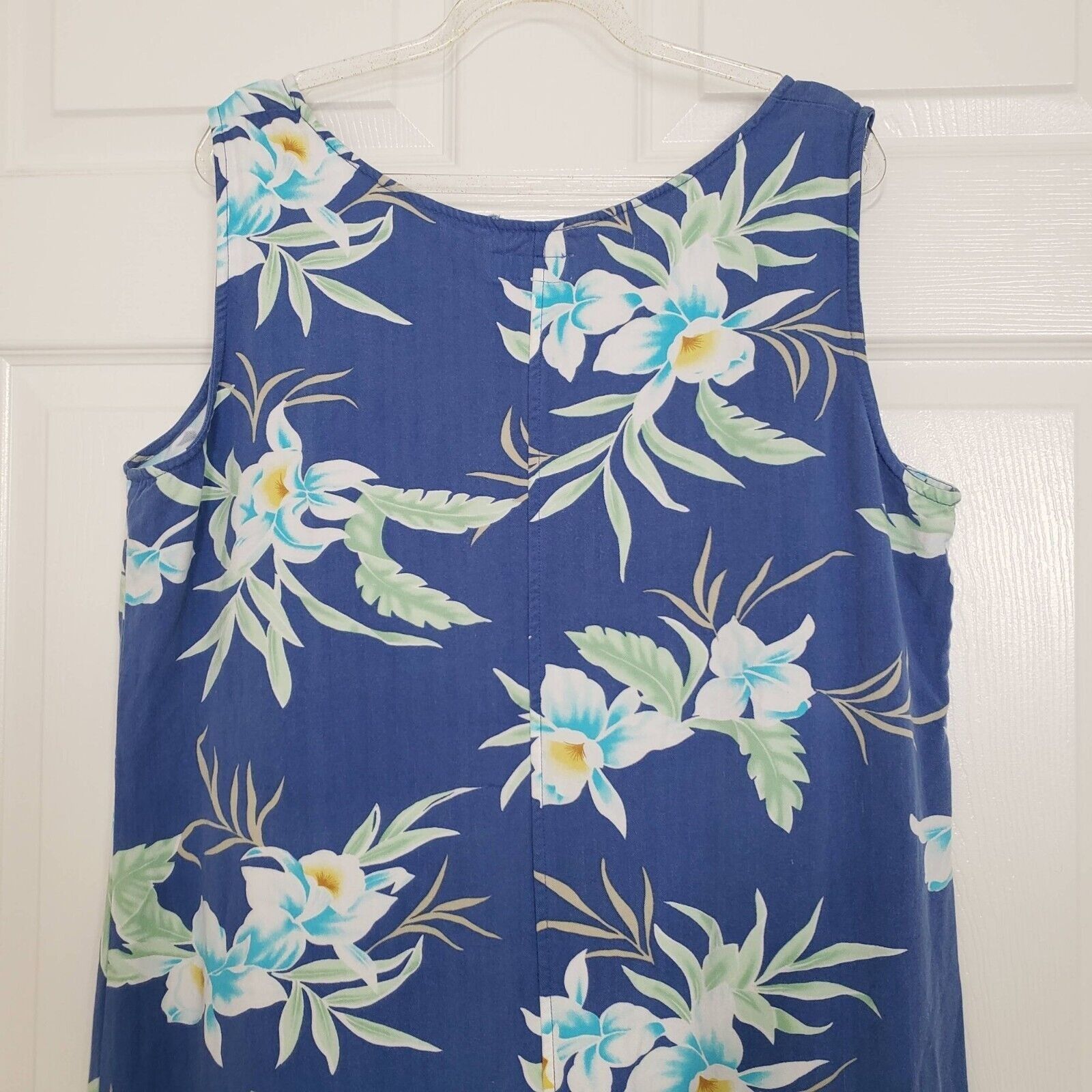 Designer Tahiti Reef Club Floral Hawaiian Dress Womens Size XL Tropic Size XL / US 12-14 / IT 48-50 - 11 Thumbnail