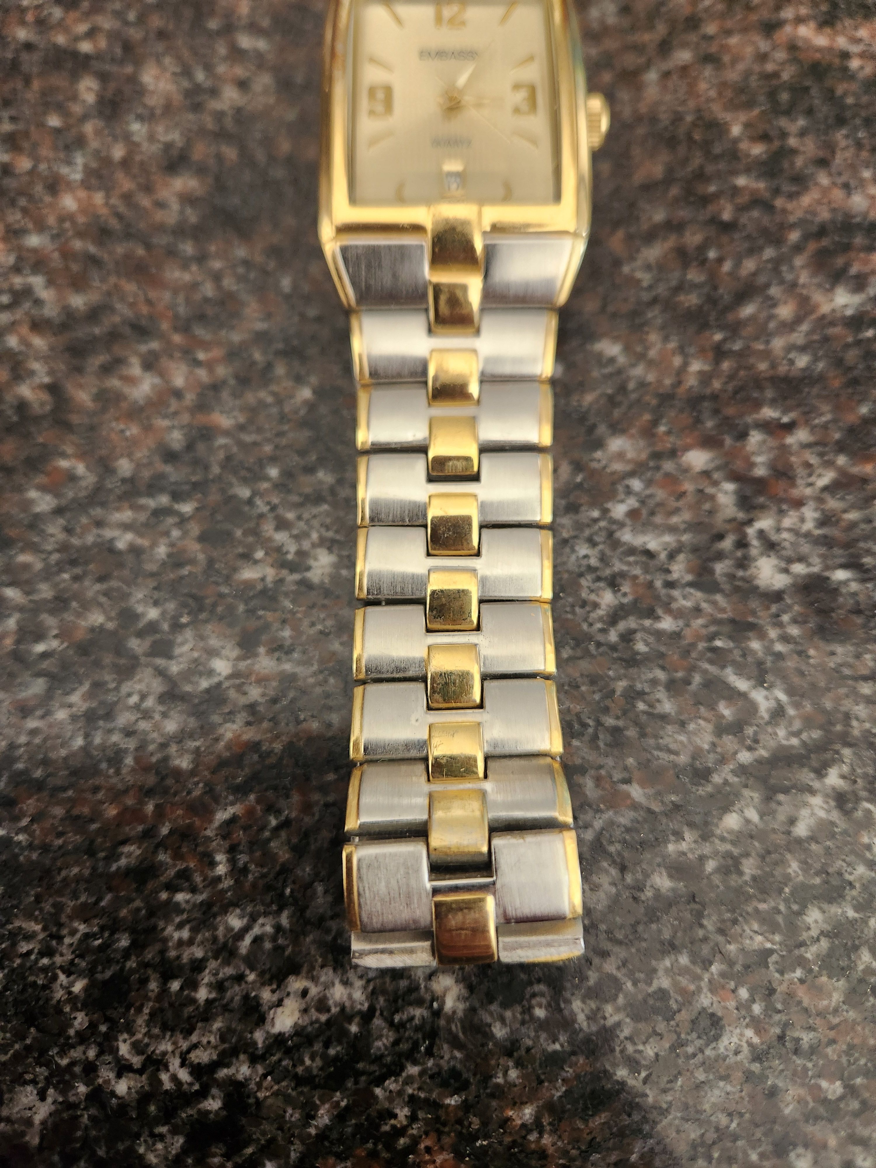 Embassy Row EMBASSY Men's Watch Gold Silver Size ONE SIZE - 4 Thumbnail