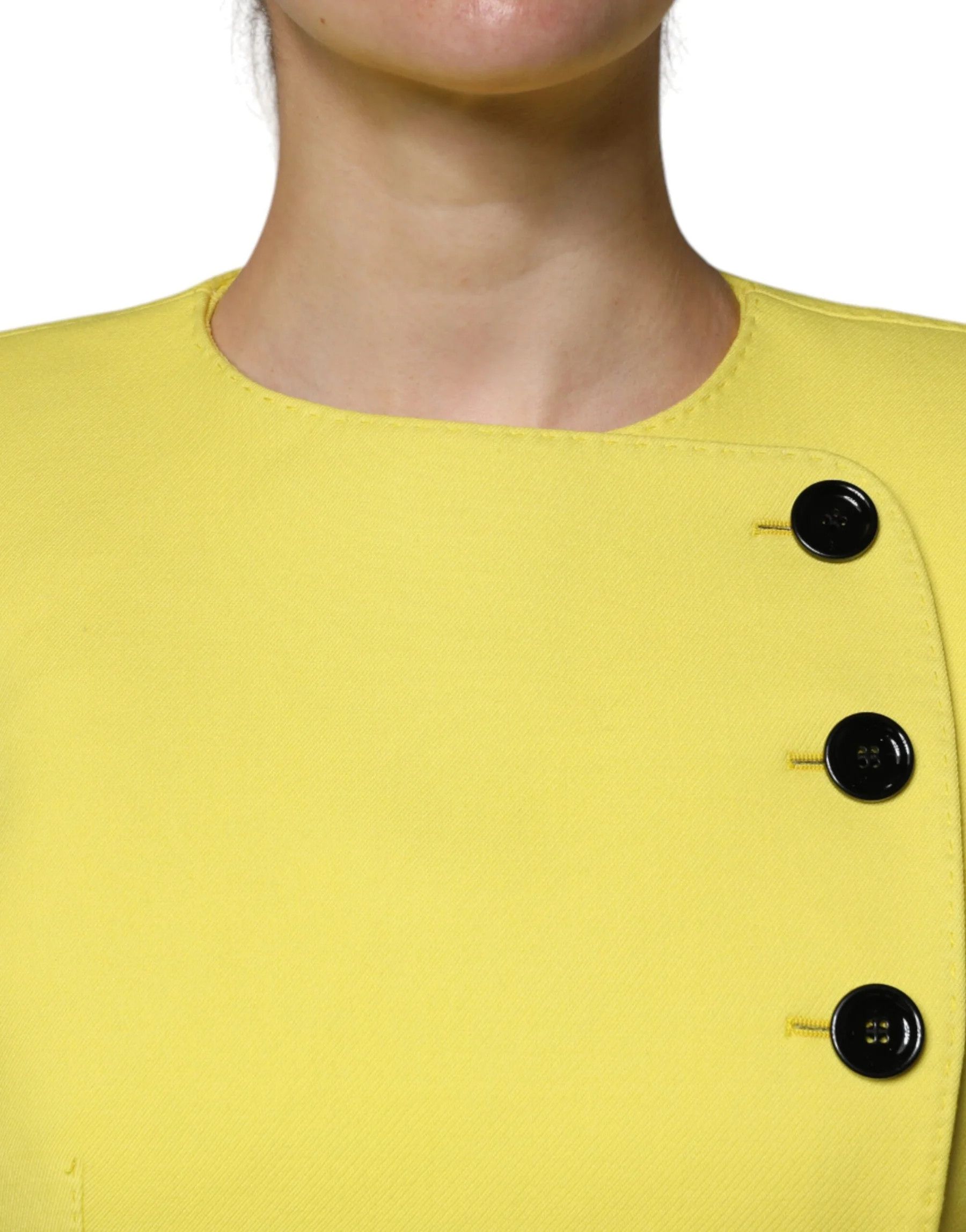 Dolce & Gabbana o1y0825 Blazer in Yellow Size M / US 6-8 / IT 42-44 - 5 Thumbnail