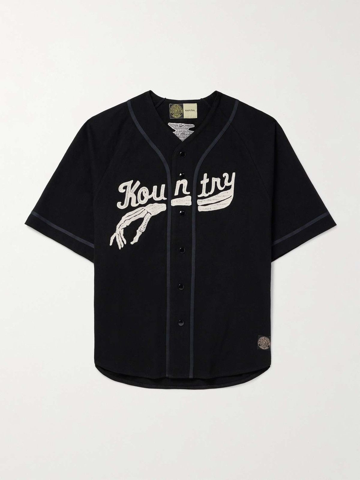 Kapital × Kapital Kountry kapital applique cotton jersey shirt Size US XL / EU 56 / 4 - 1 Thumbnail