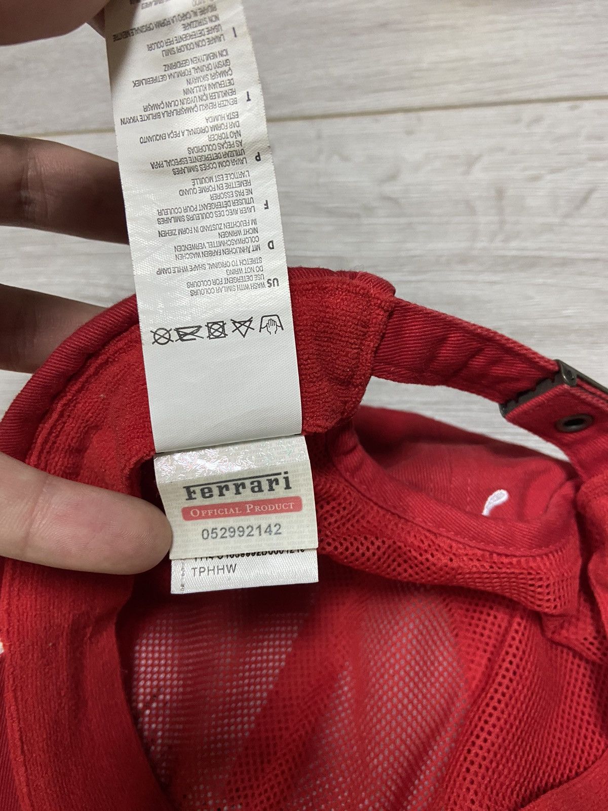 Ferrari × Puma Santander Farrari cap big spell out logo Size ONE SIZE - 7 Thumbnail