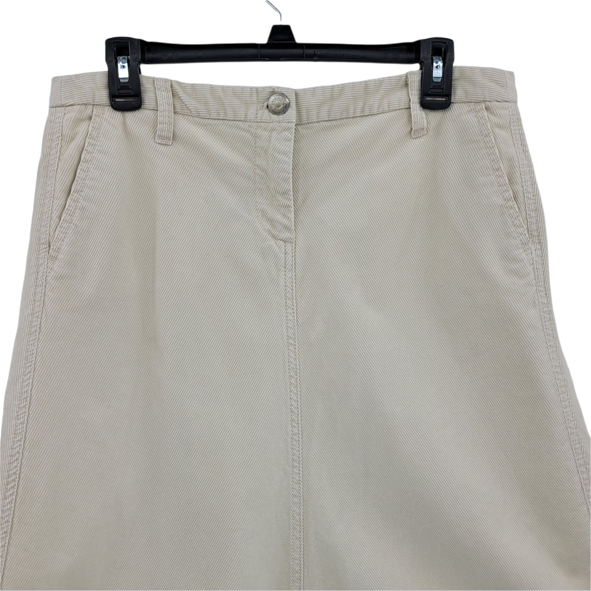 Vintage Vtg 90's J. Crew Corduroy Skirt Sz 8 A-line Midi Skirt Pocke Size 30" / US 8 / IT 44 - 5 Thumbnail