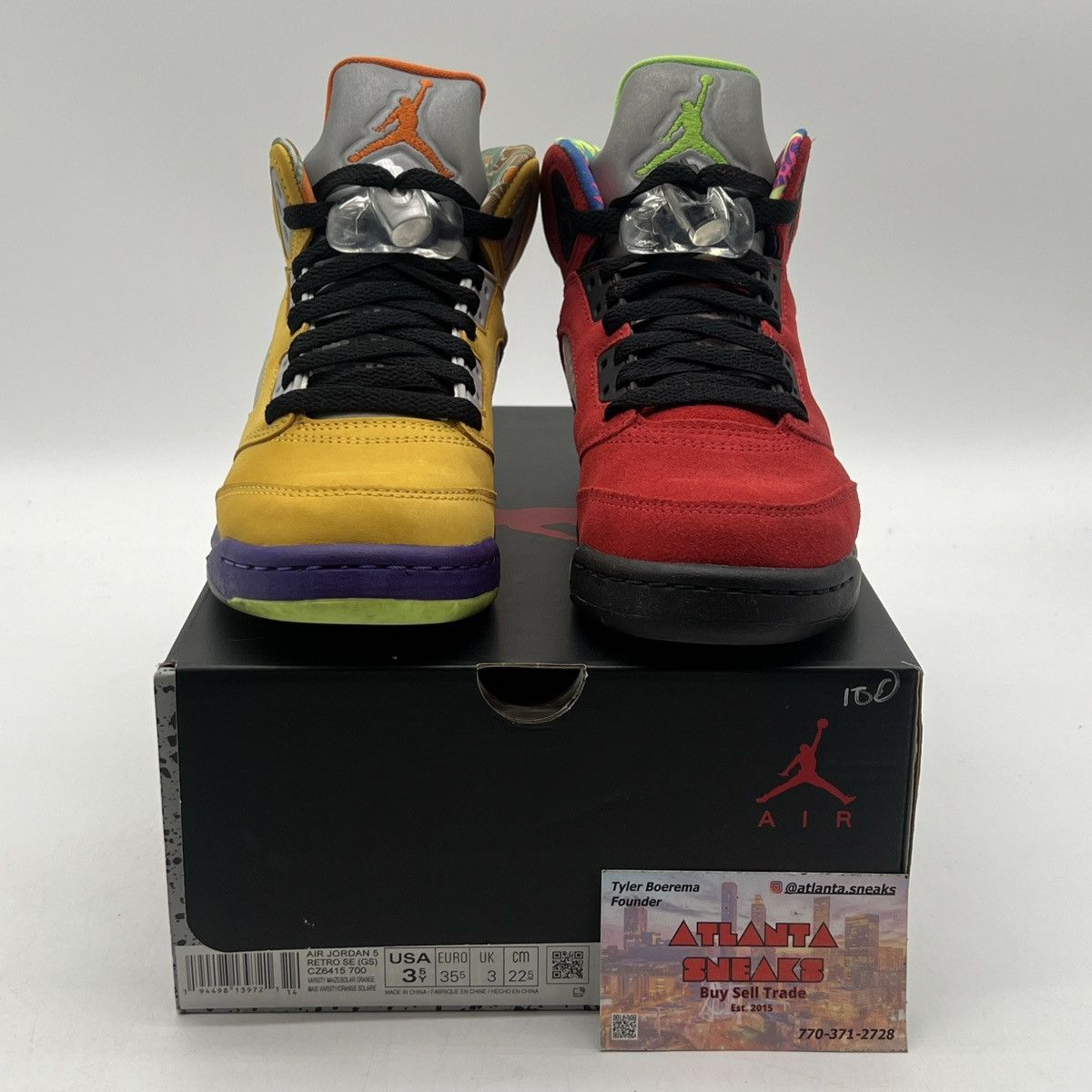 Jordan Brand Air Jordan 5 What the Size US 4 / IT 34 - 2 Thumbnail