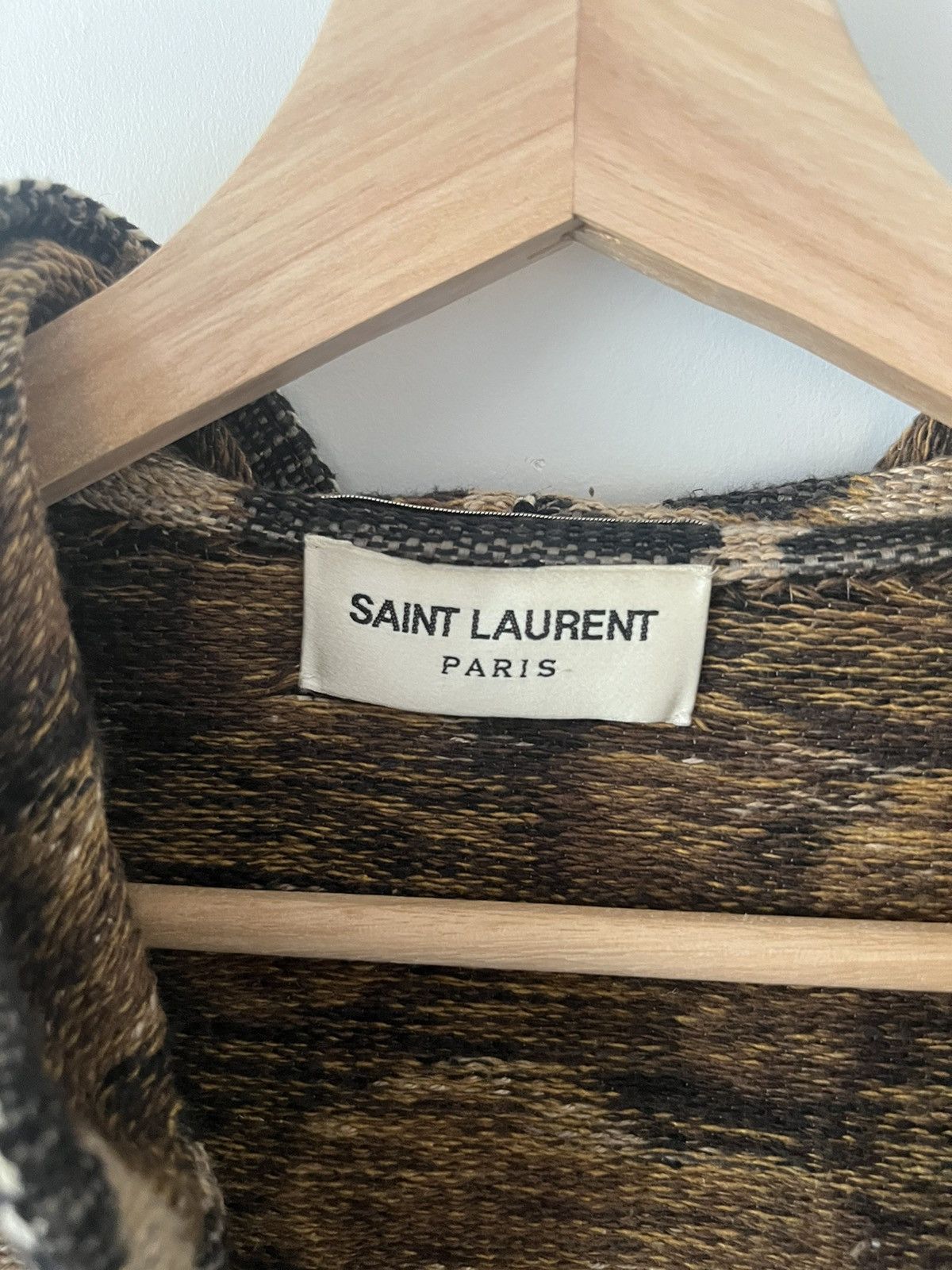 Hedi Slimane × Saint Laurent Paris 16SS Leopard Baja Hoodie Size US S / EU 44-46 / 1 - 5 Thumbnail