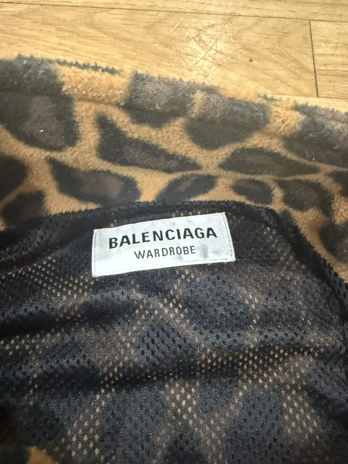 Balenciaga Balenciaga 2021 Leopard Fleece Size US L / EU 52-54 / 3 - 4 Thumbnail