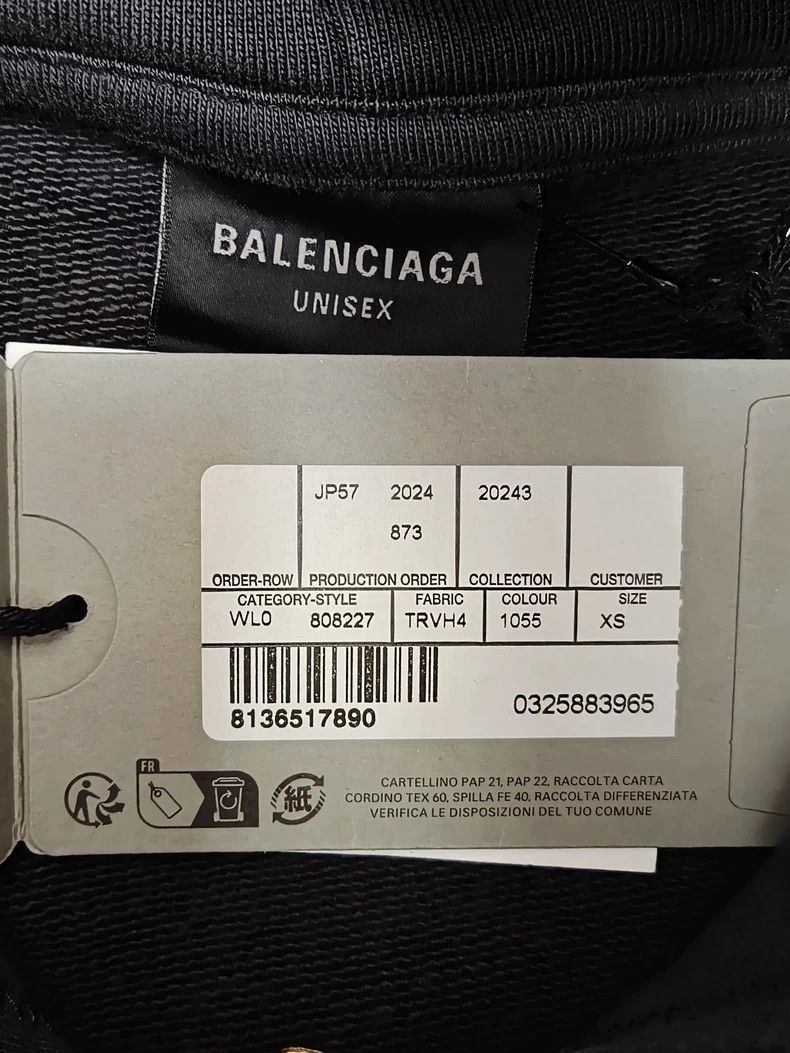 Balenciaga Balenciaga Ciao Bello Zip Hoodie-2506 Size US XS / EU 42 / 0 - 4 Thumbnail