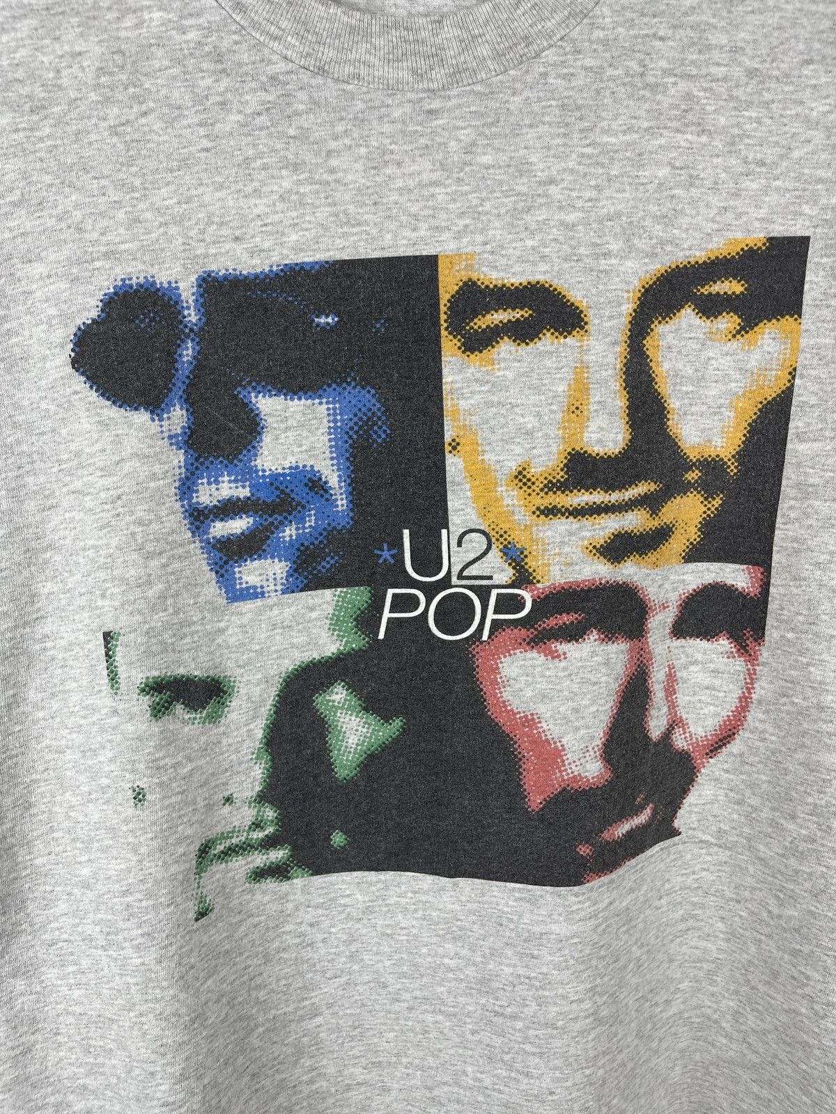 Band Tees U2 POP vintage 90s Screen Stars FotL band tee shirt Size US XL / EU 56 / 4 - 5 Thumbnail