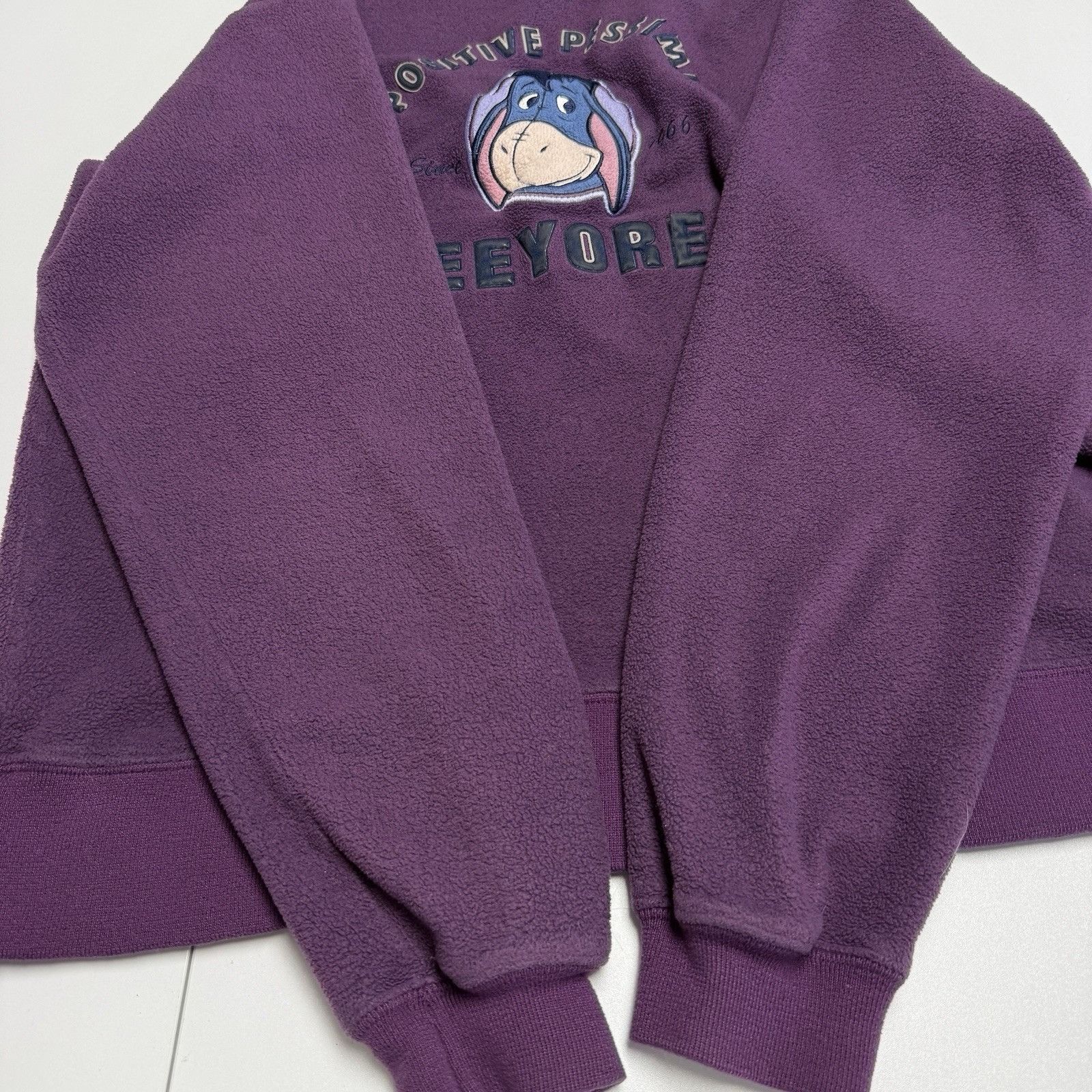Disney Vintage Disney Eeyore Smiling Fleece Sweatshirt Womens M Size M / US 6-8 / IT 42-44 - 6 Thumbnail