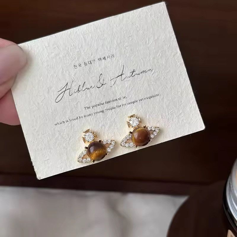 Jewelry Maillard Tiger Eye Stone Size ONE SIZE - 4 Thumbnail