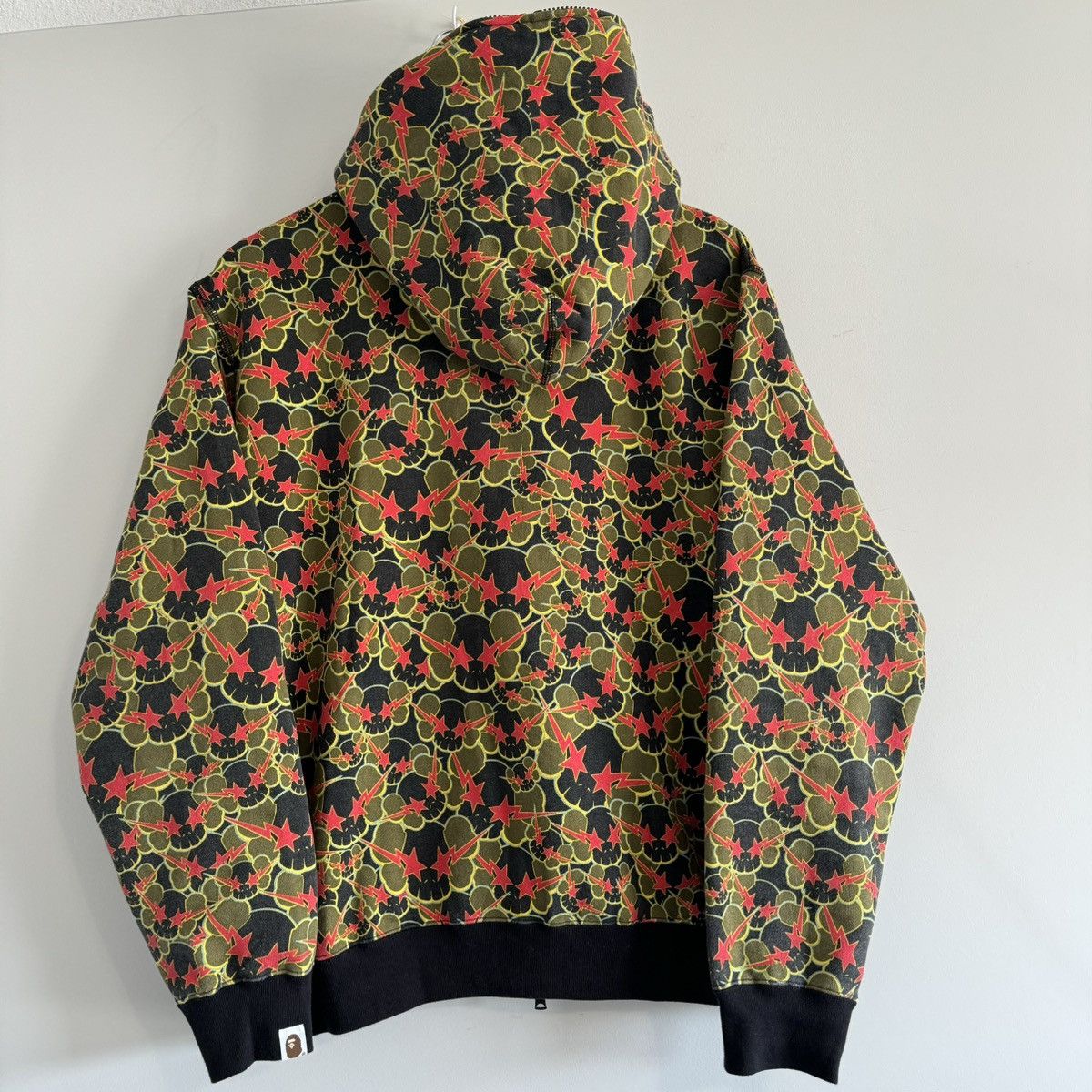 Bape × Kaws Bape x Kaws Skullsta Full Zip Hoodie Size US M / EU 48-50 / 2 - 5 Thumbnail