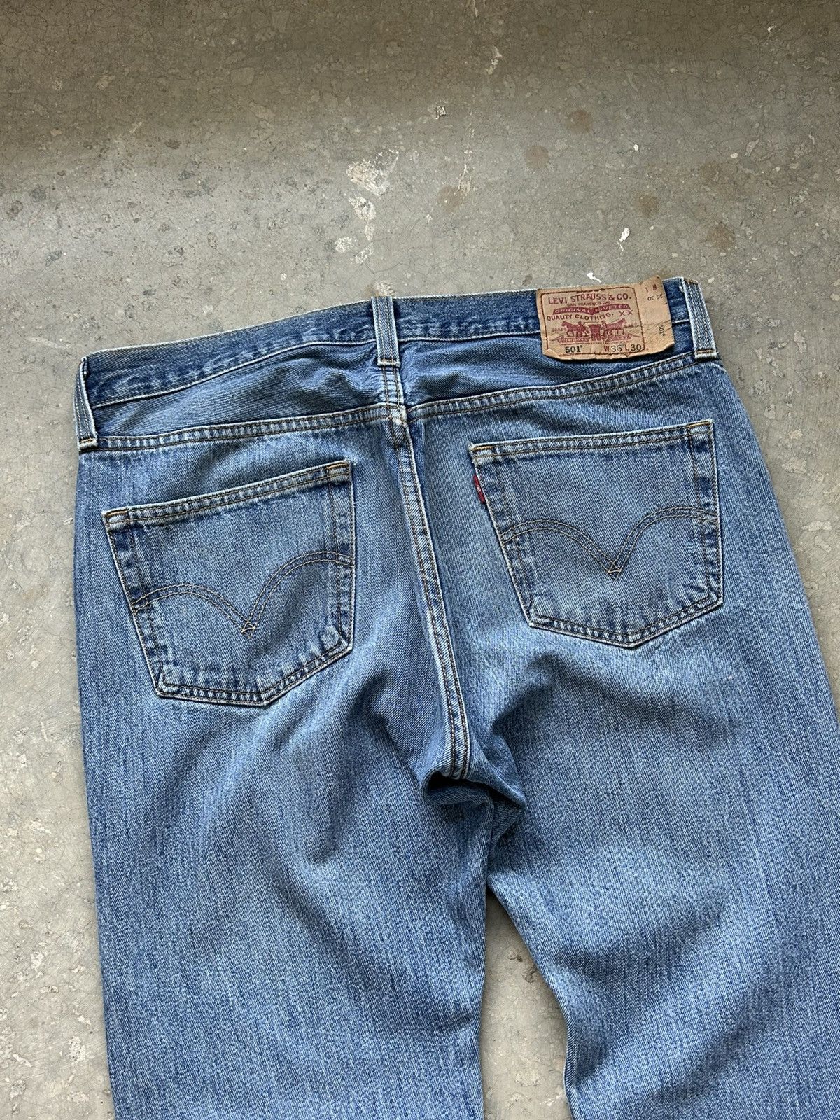 Levi's Vintage Clothing Levi's 501 Vintage Denim Blue Jeans W36L30 Size US 36 / EU 52 - 4 Thumbnail