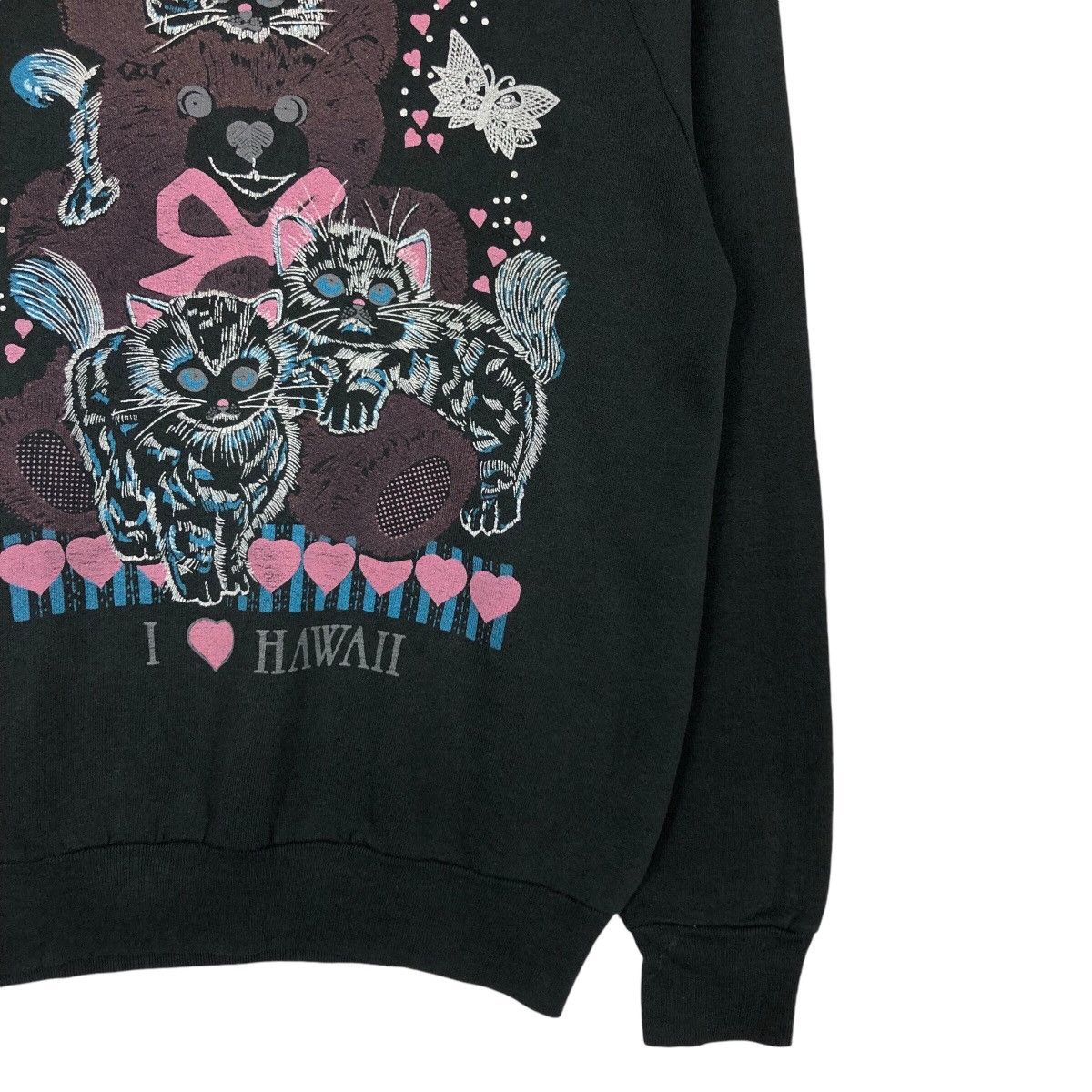 Fruit Of The Loom × Vintage Vintage Hawaii Cat Lover Sweatshirt Medium #A1 Size US M / EU 48-50 / 2 - 4 Thumbnail