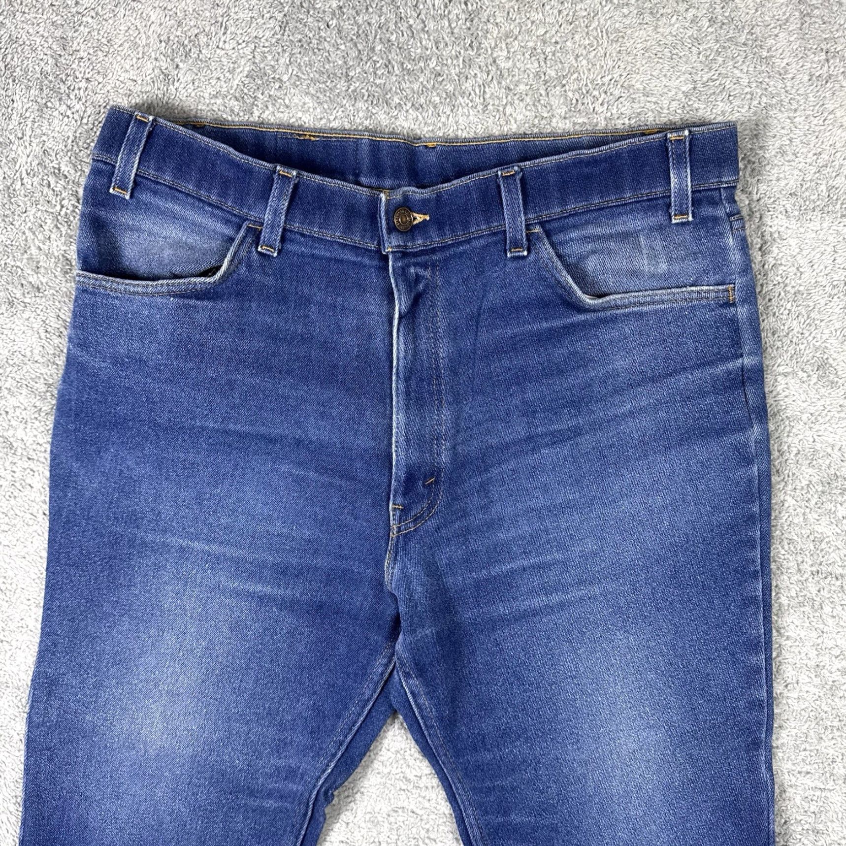 Levi's VINTAGE Levi's Jeans Mens 38x28 USA Made 1996 Action Jeans Bronze Tab Classiccore需求 Size US 38 / EU 54 - 2 Thumbnail