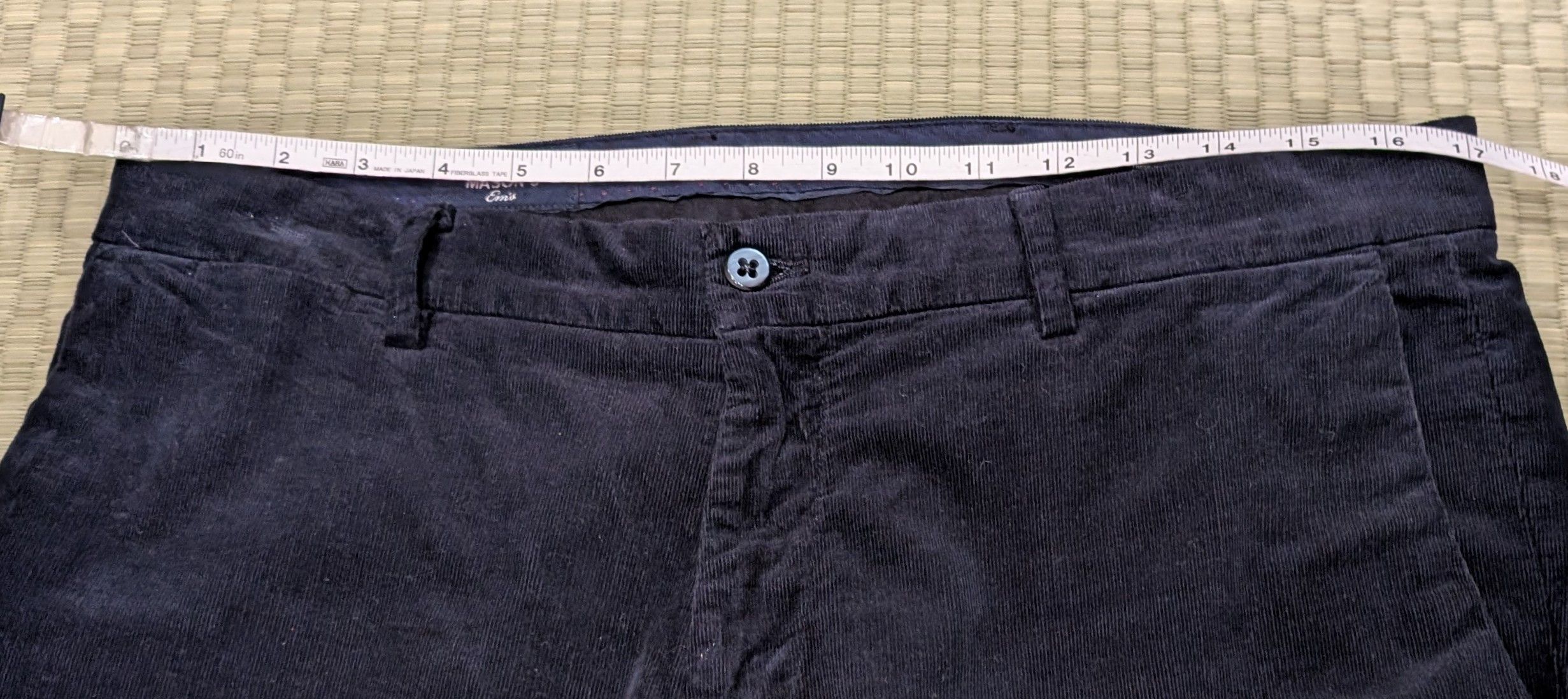 Mason's Mason's New York Style Corduroy Trousers Made in Bulgaria Size US 32 / EU 48 - 6 Thumbnail