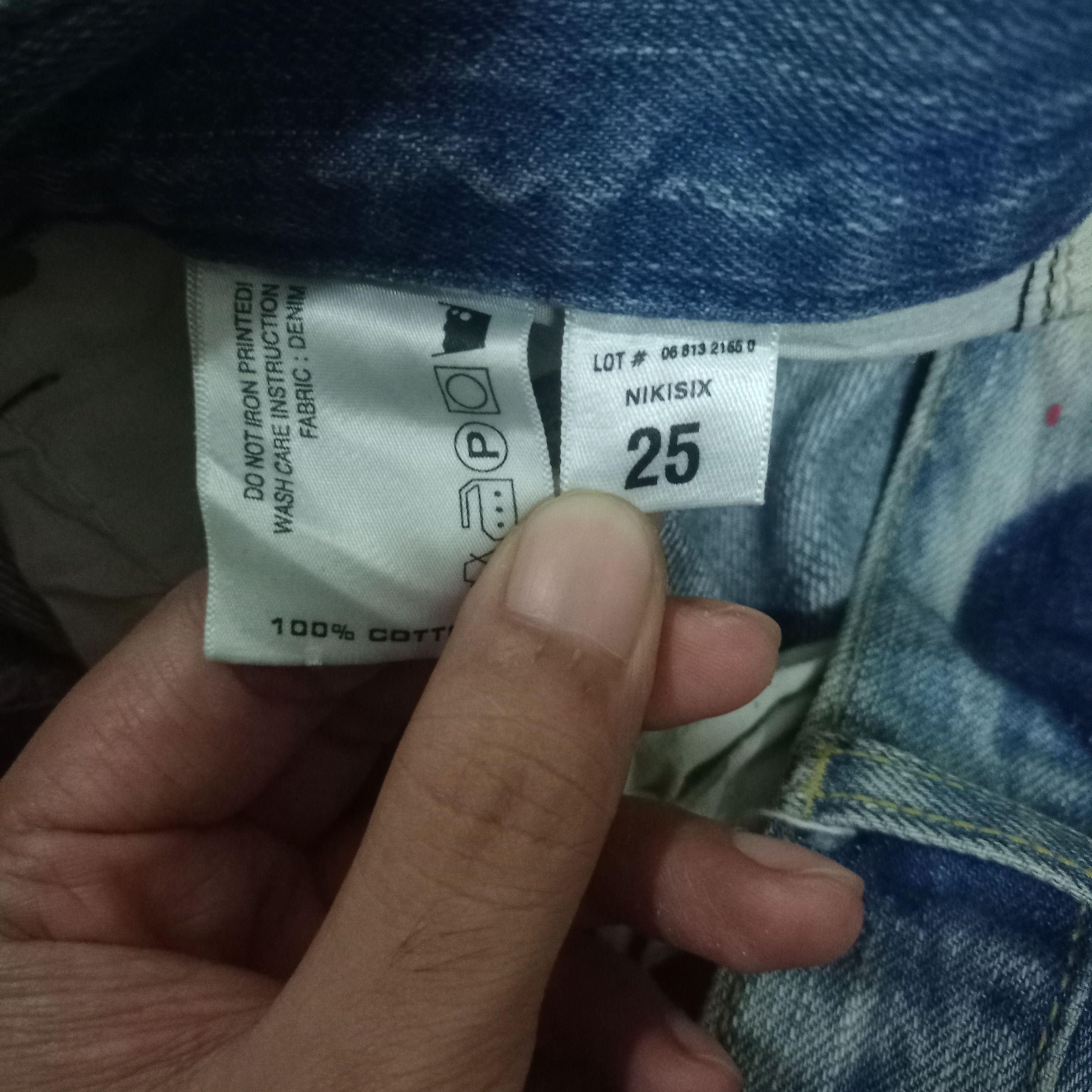 Japanese Brand Vintage Japanese Brand Acid Wash Style Loose Jeans Size US 30 / EU 46 - 8 Thumbnail
