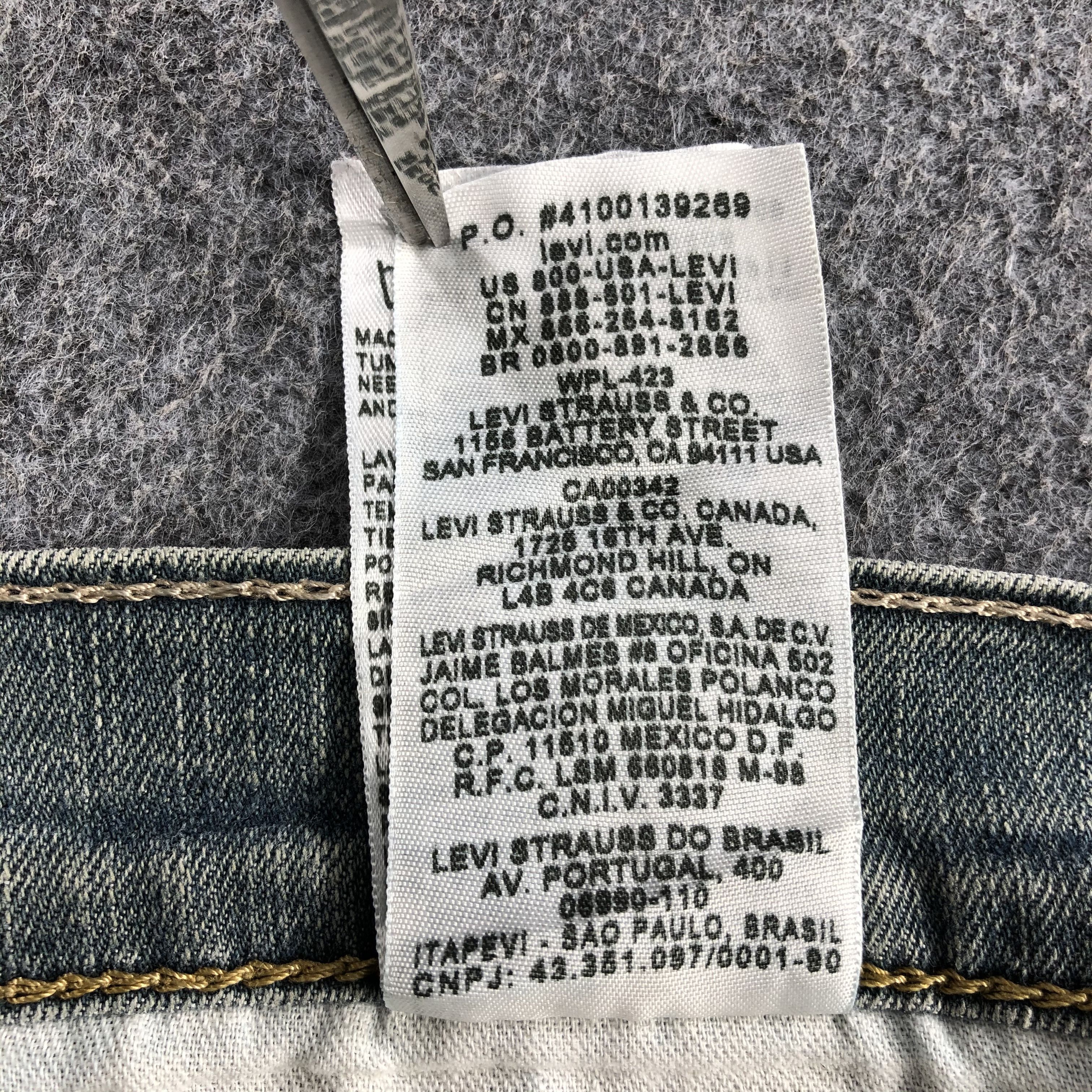 Levi's Vintage Levis 511 Earth Tone Jeans-J2124 Size US 32 / EU 48 - 12 Thumbnail
