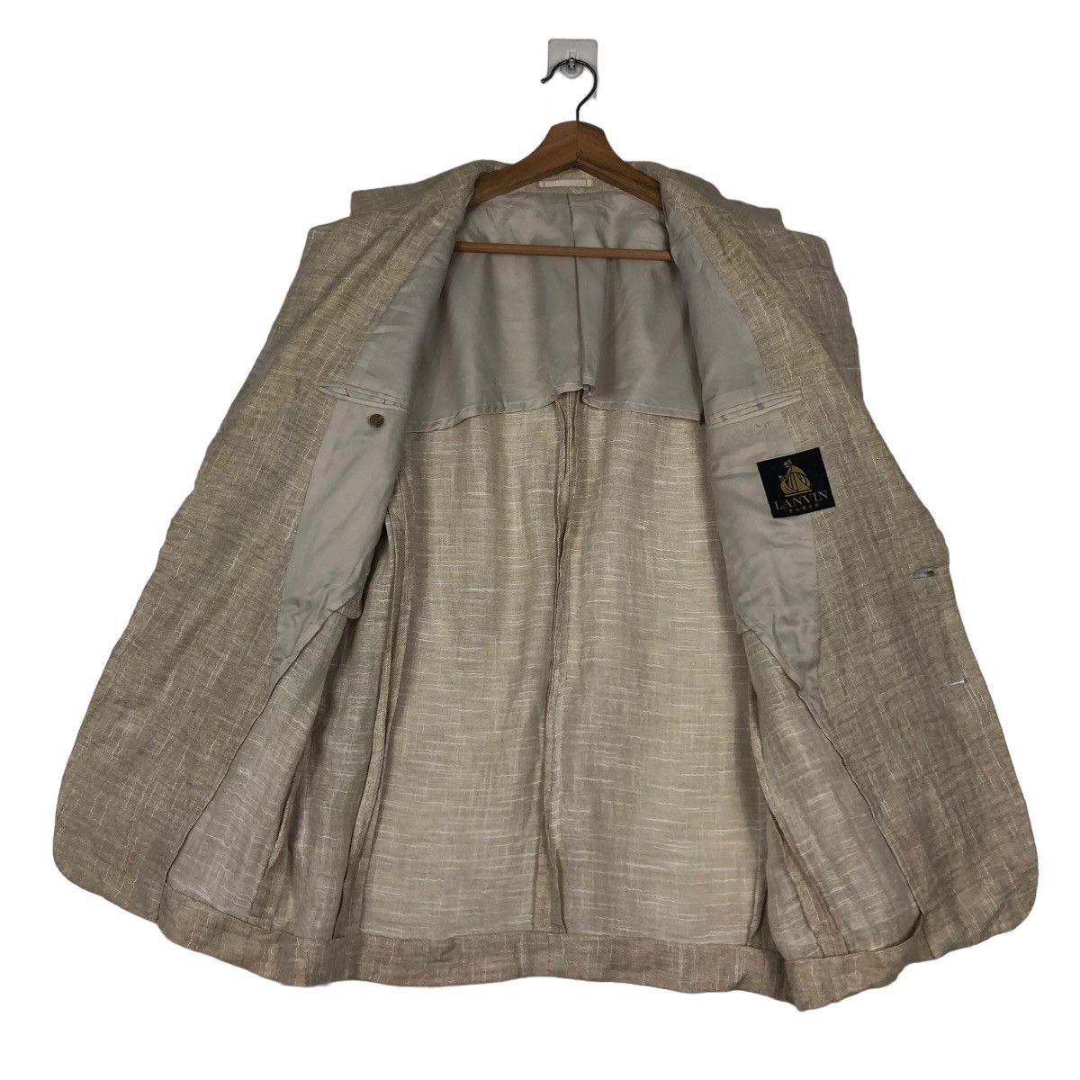 Japanese Brand 🔥Vintage Lanvin Paris Casual Coats Jackets Double Breast Size US M / EU 48-50 / 2 - 13 Thumbnail