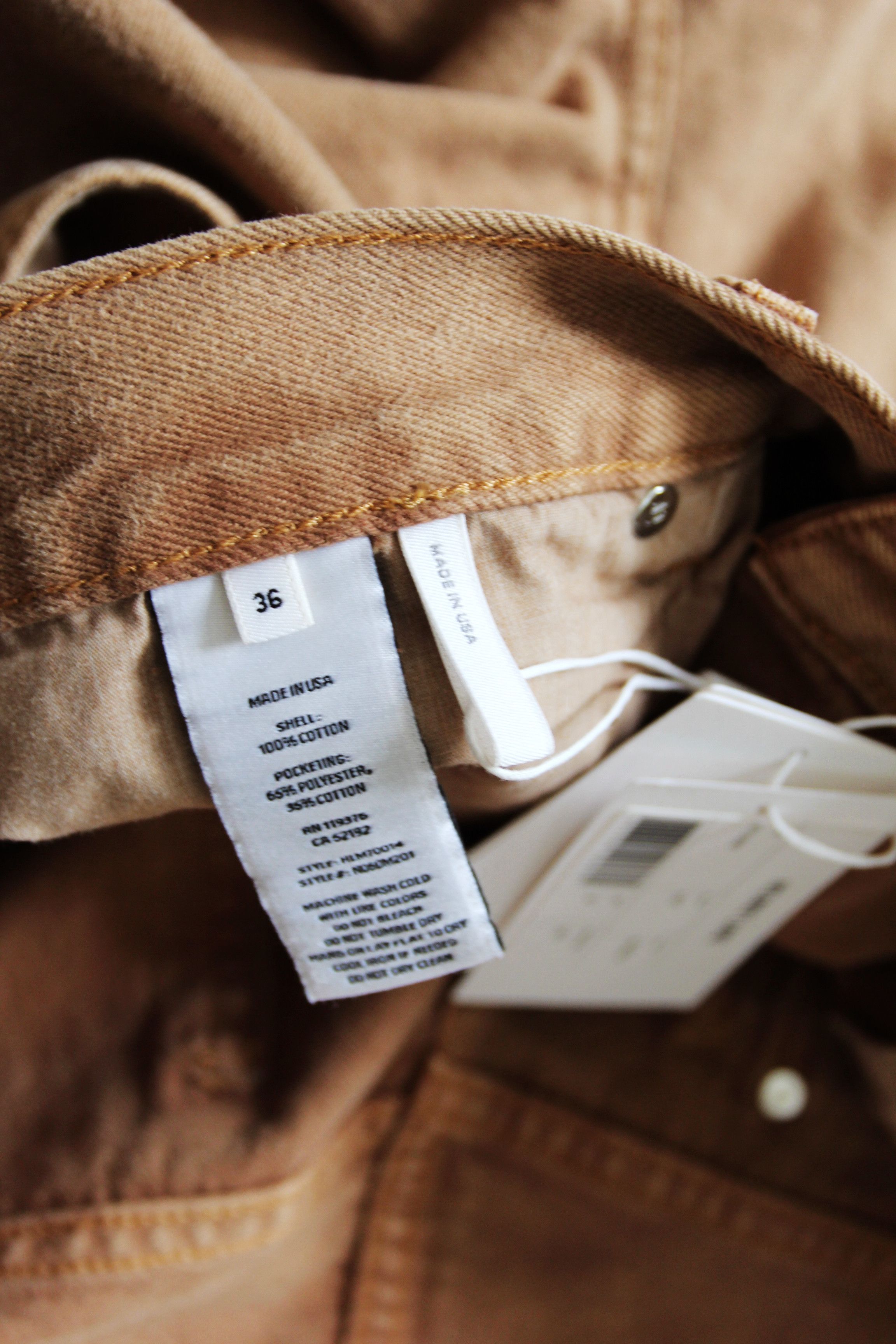 Helmut Lang BNWT AW23 HELMUT LANG BROWN 98 CLASSIC CUT JEANS 36 Size US 36 / EU 52 - 9 Thumbnail