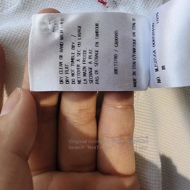 Thom Browne Thom Browne Striped Short Sleeve Tee. Size US L / EU 52-54 / 3 - 6 Thumbnail