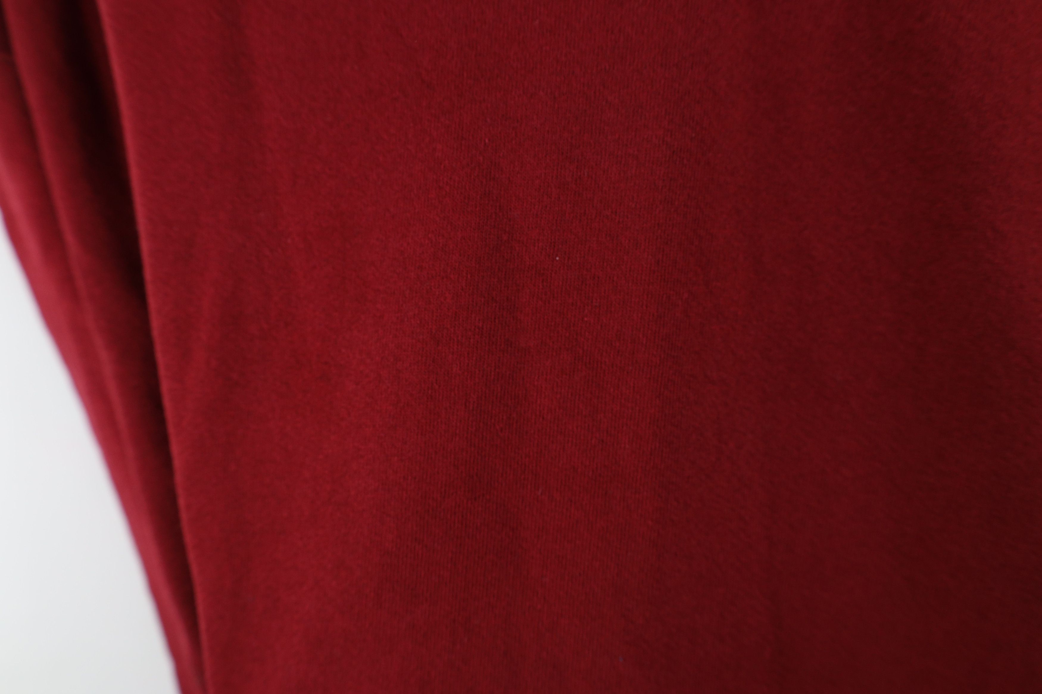 Adidas Vintage 90s Adidas Spell Out Heavy Crewneck Sweatshirt Red Size US L / EU 52-54 / 3 - 6 Thumbnail