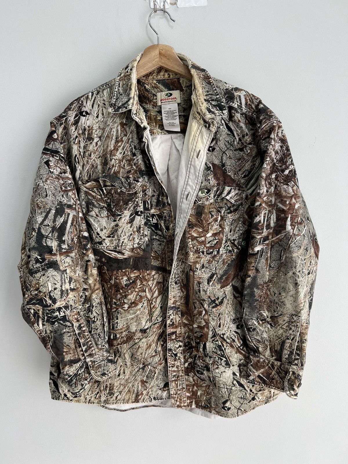 Vintage Vintage Real Tree Camo Button Up shirt mossy oak Size US XL / EU 56 / 4 - 1 Thumbnail